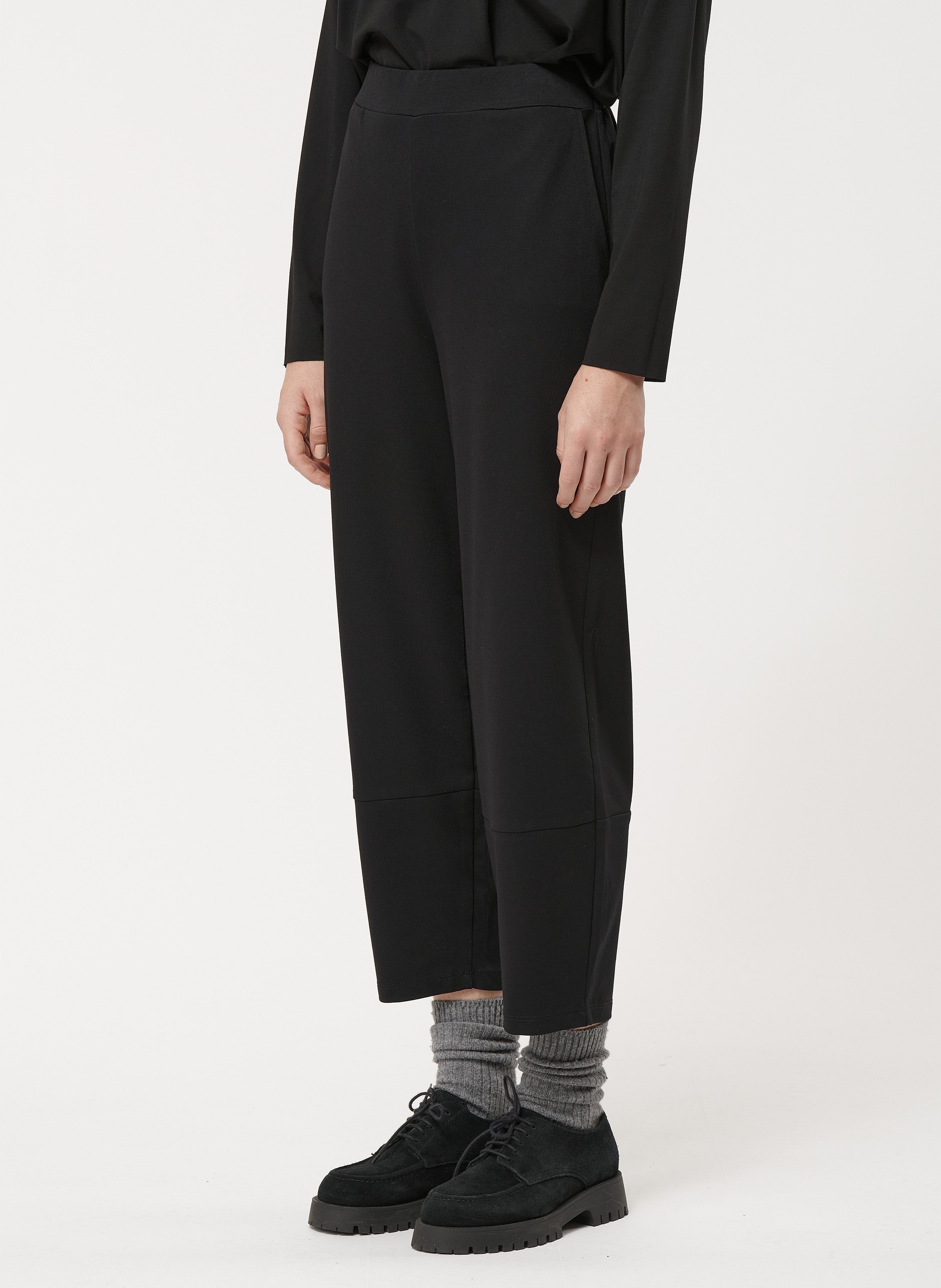 Pantalon droit taille haute HUMILITY Noir