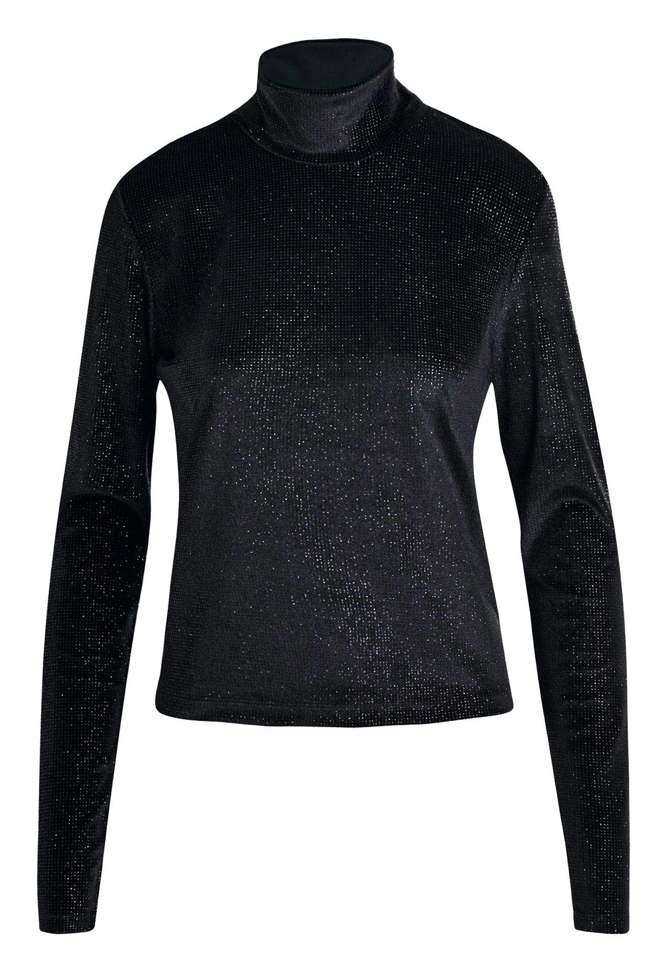 Top col roulé en velours ESSENTIEL ANTWERP Noir