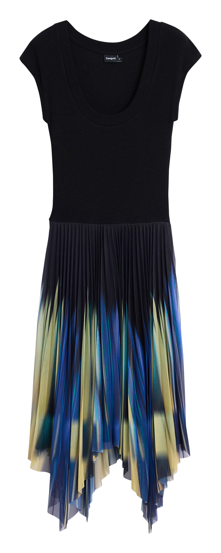 Abito combinato asimmetrico DESIGUAL Blu