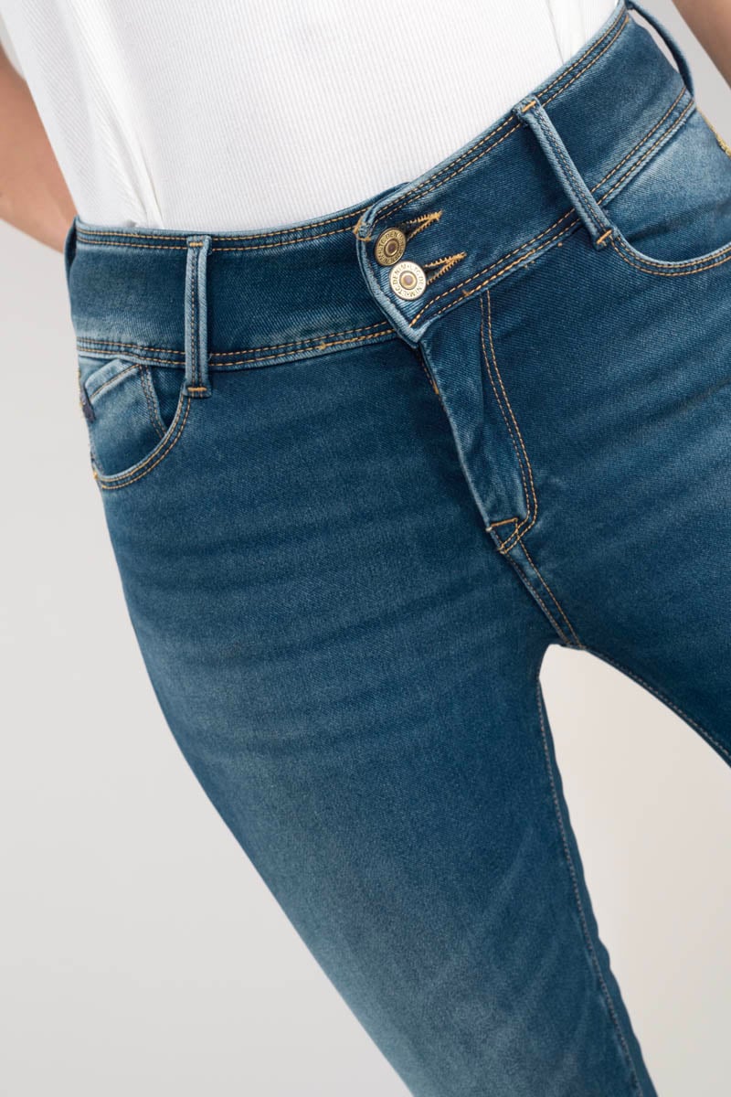 Push-up slim ultra pulp jeans, length 34 LE TEMPS DES CERISES Blue