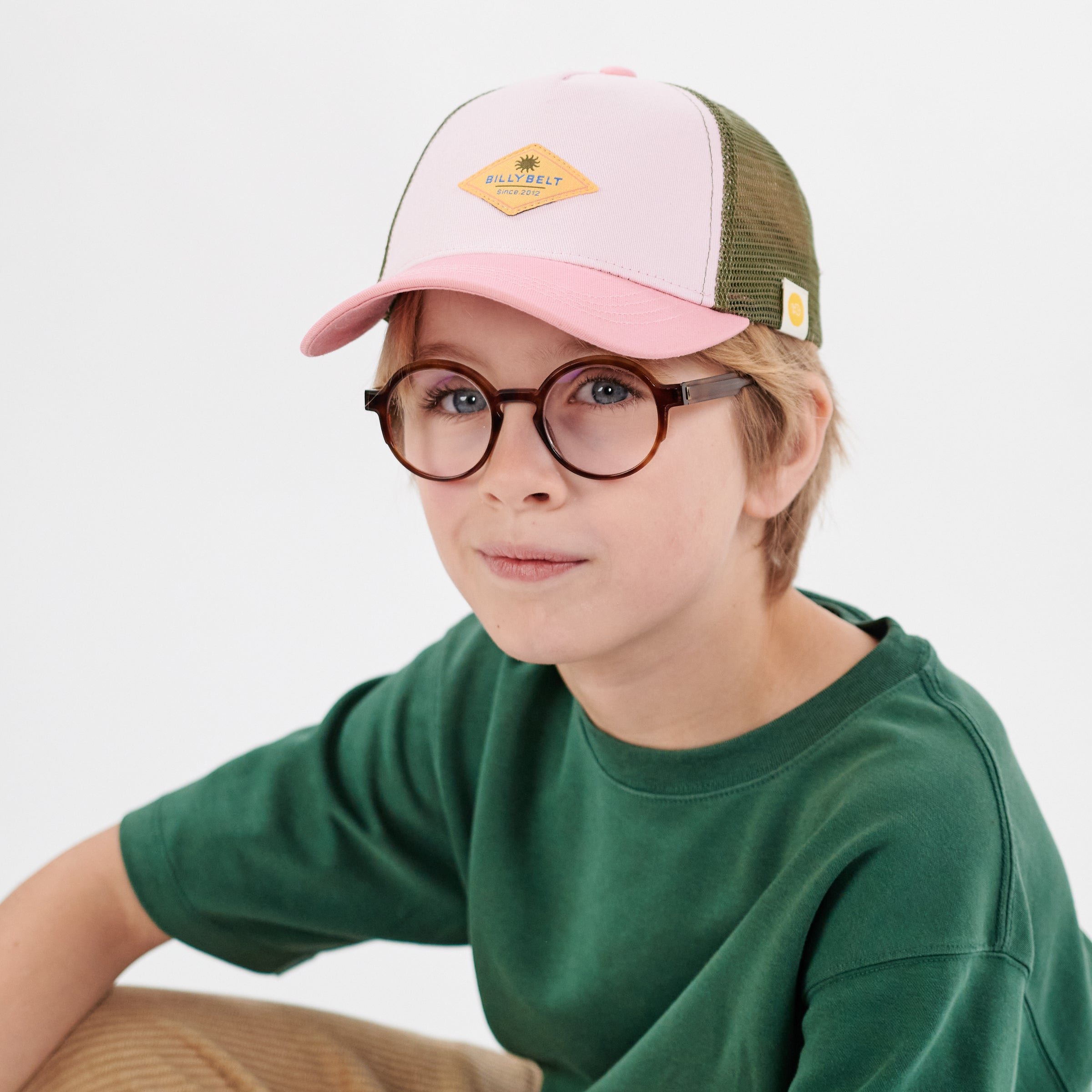 Casquette en coton trucker BILLYBELT Pink