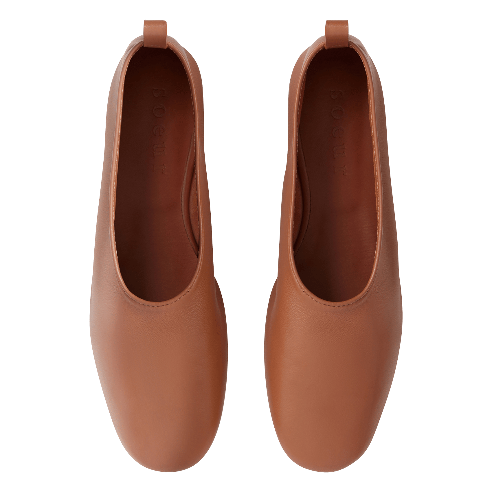 Ballerines en cuir SOEUR Rose