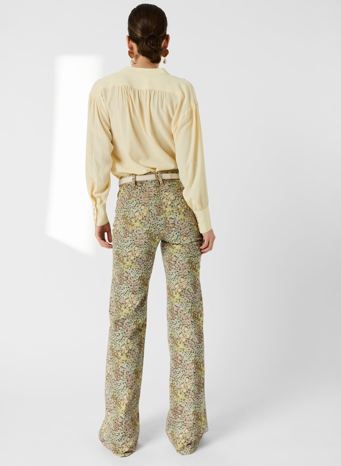 Blouse col tunisien GERARD DAREL Jaune