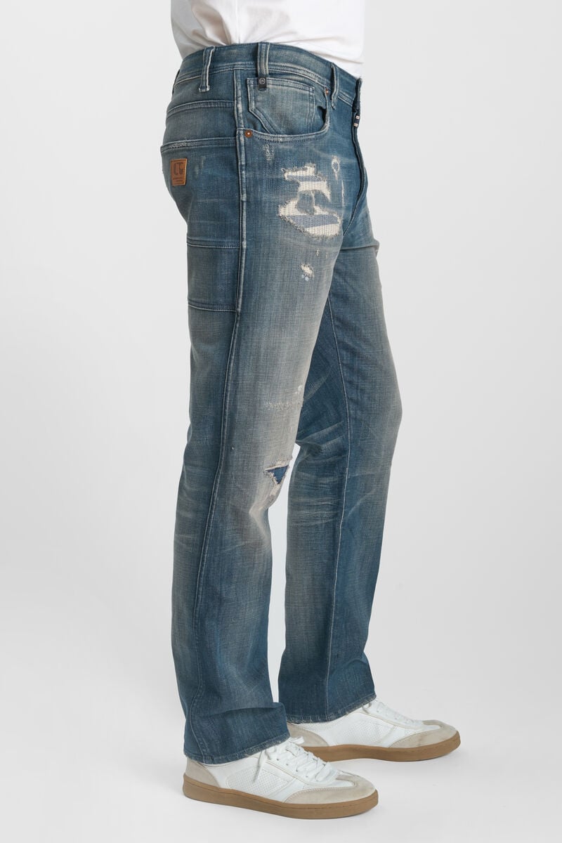 Loose, oversized jeans, length 34 LE TEMPS DES CERISES Blue