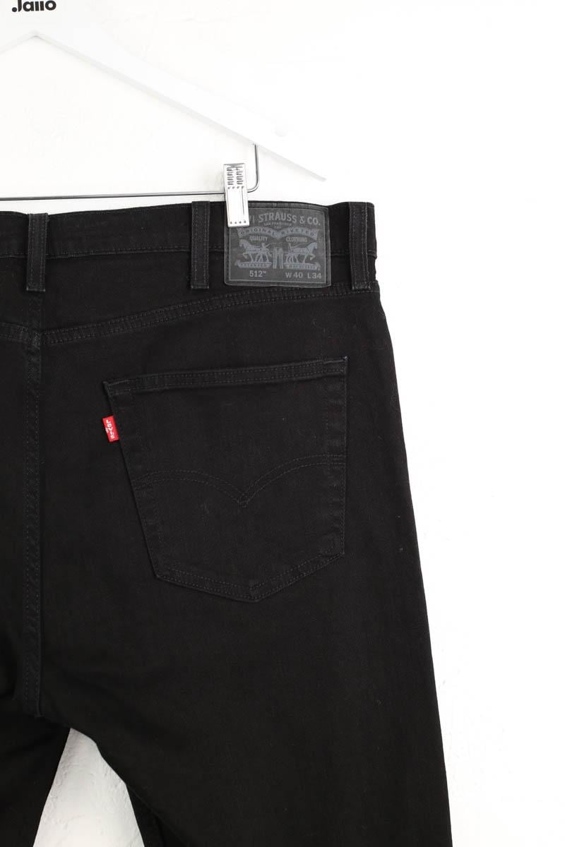 Straight Leg Jeans 512 LEVI'S - Seconde main Black