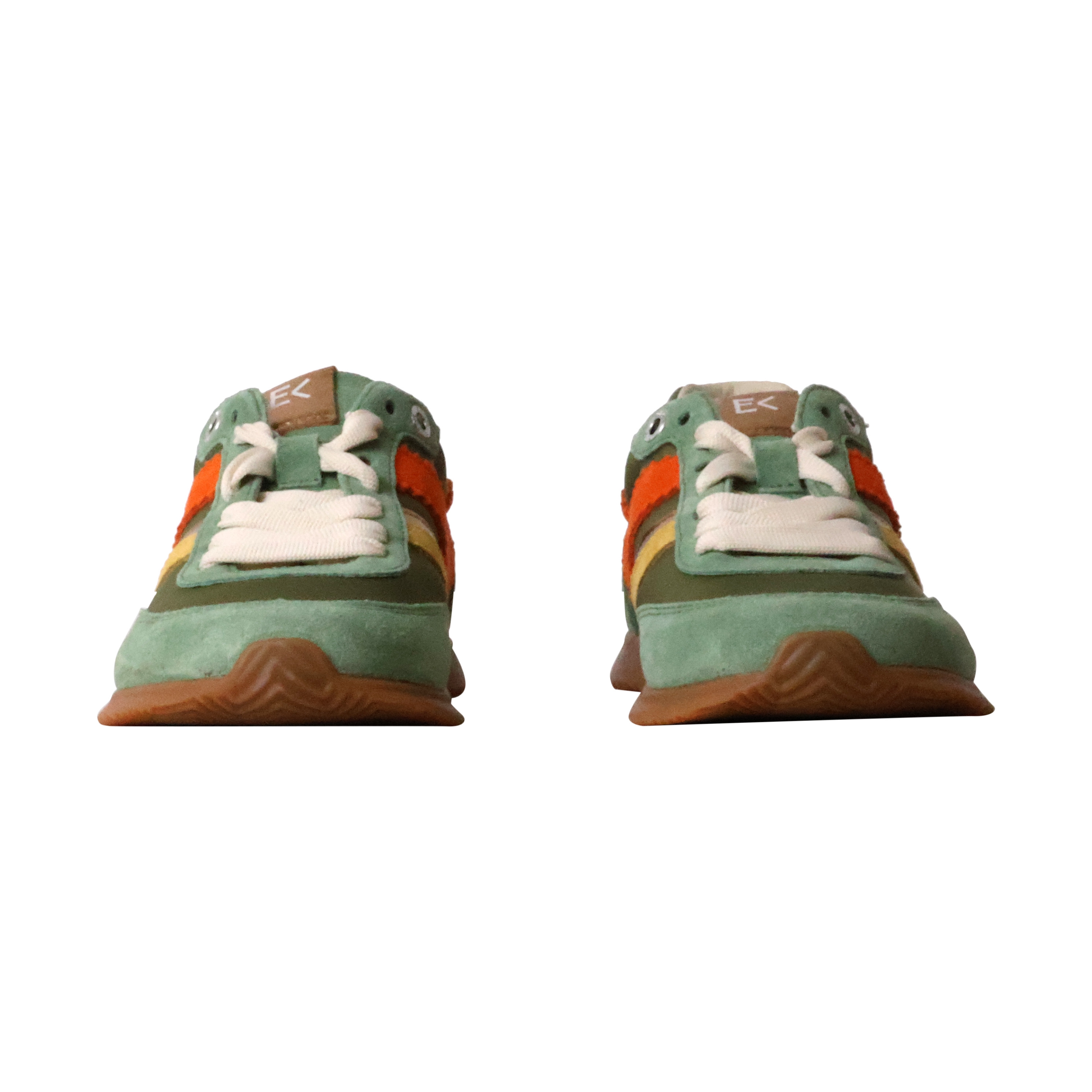Arrietty leather sneakers EMILIE KARSTON Green