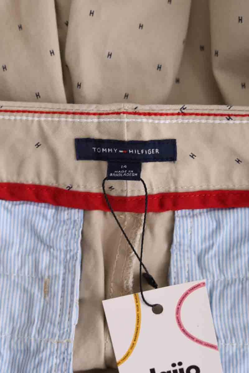 Carrot trousers TOMMY HILFIGER - SECONDE MAIN Beige