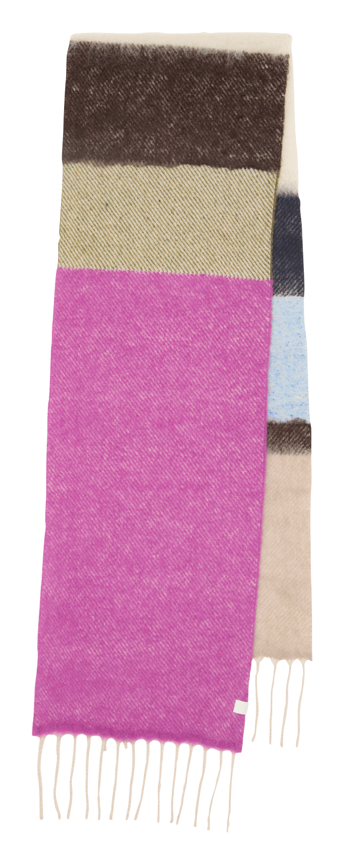 Echarpe en laine et en alpaca mélangés BECKSONDERGAARD Violet