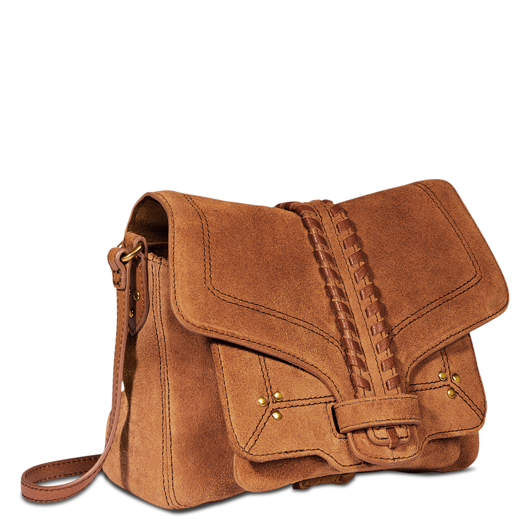Leder-Umhängetasche JEROME DREYFUSS Braun