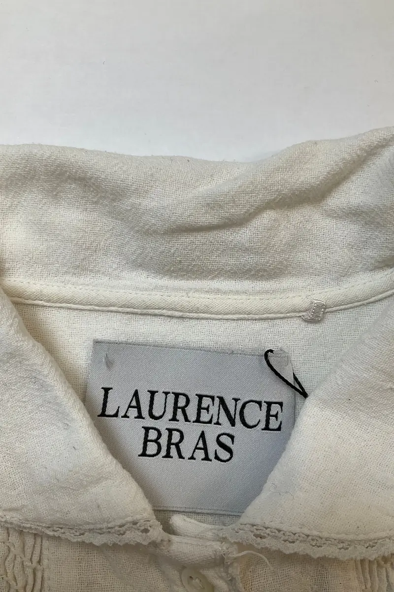 Blouse LAURENCE BRAS - Seconde Main White