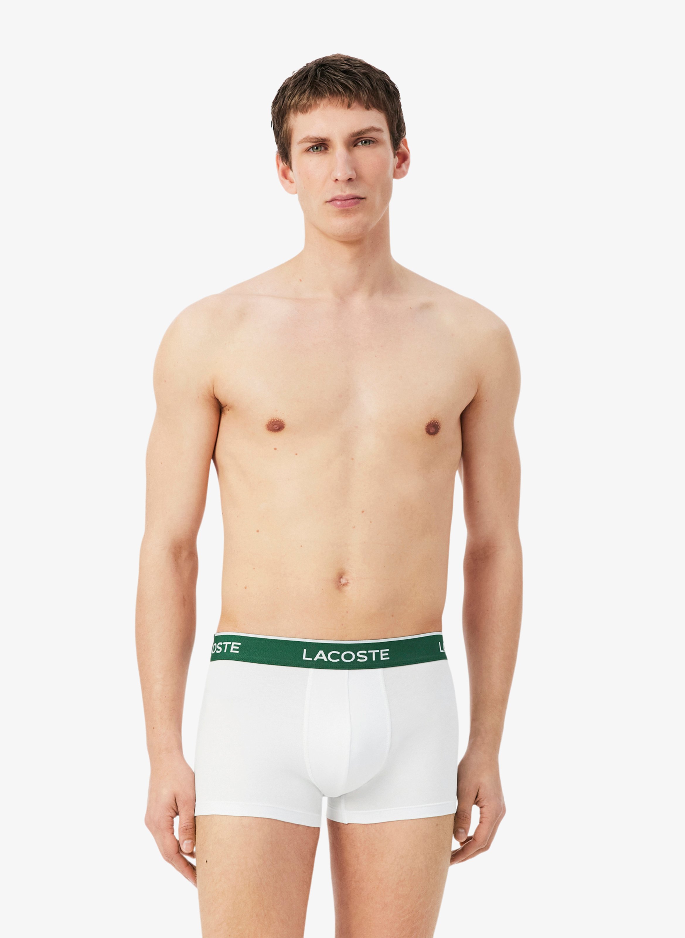 Pack of 3 cotton-blend trunks LACOSTE Multicolored
