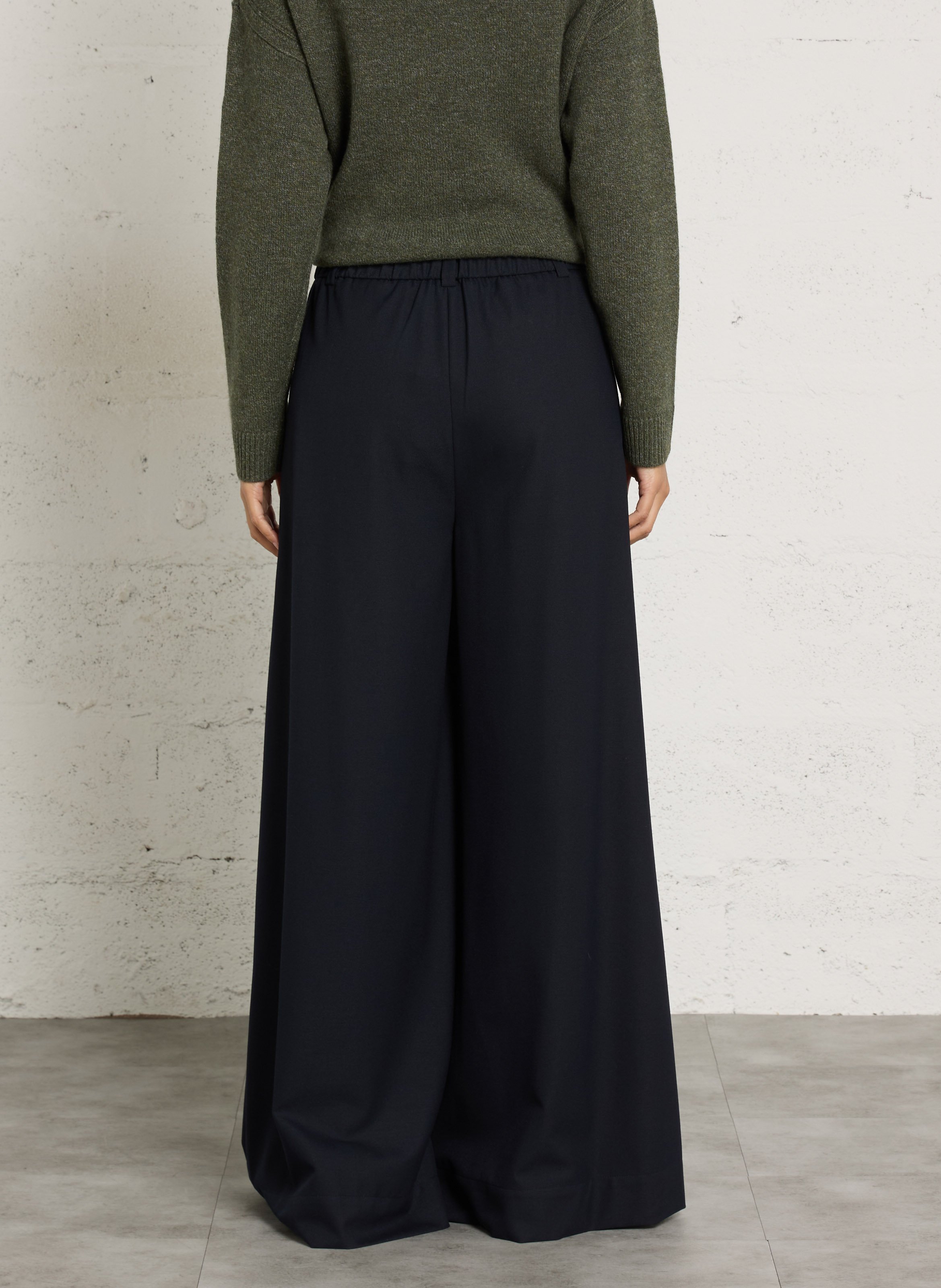 Pantalon à jambes larges  MAISON 123 Bleu