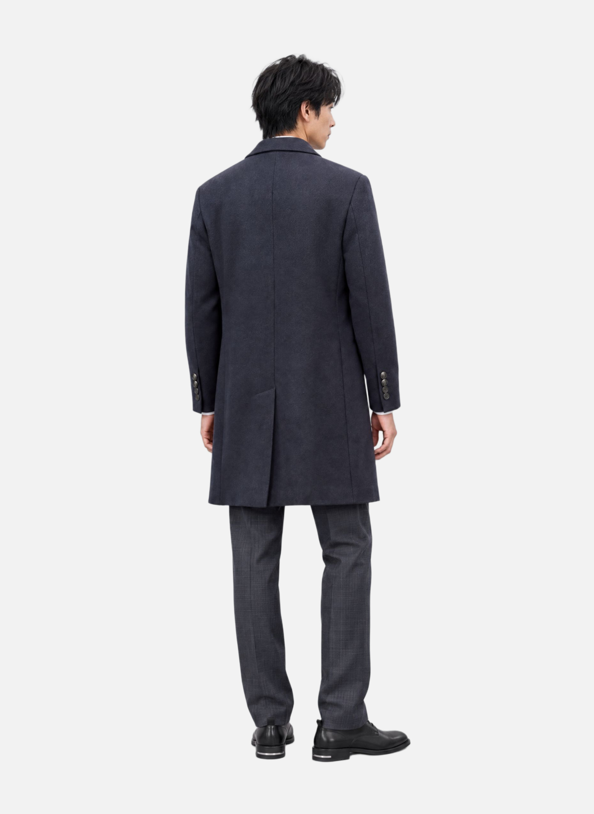 Notched-collar coat THE KOOPLES Blue
