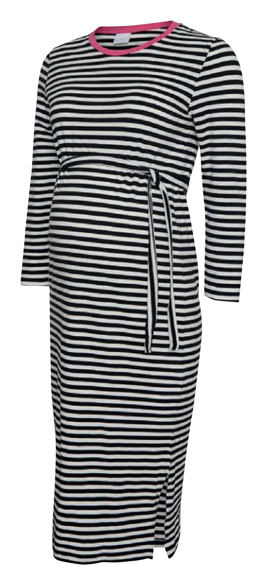 Maternity and nursing dress MAMALICIOUS Black