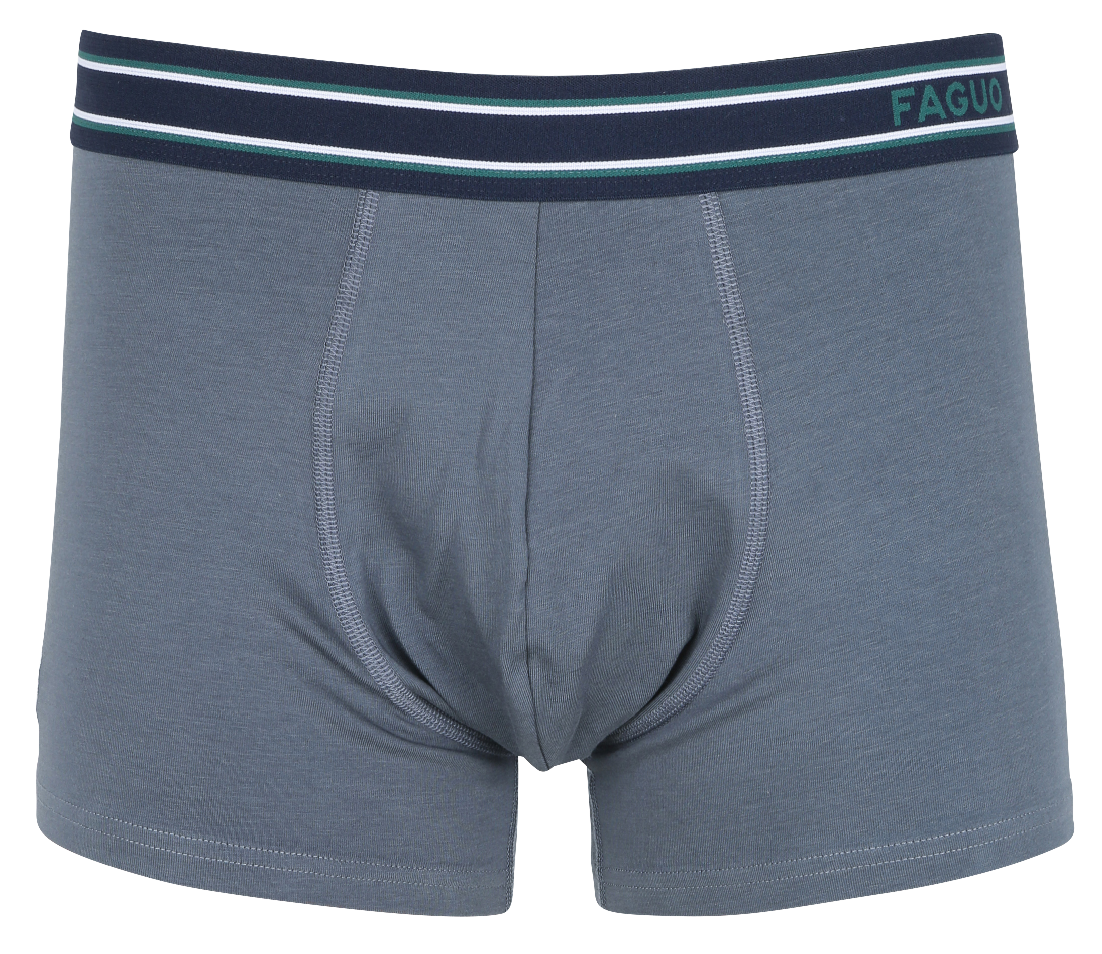 Pack of three cotton-blend boxers FAGUO Blue