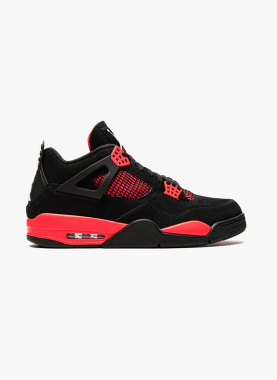 Jordan 4 rouge homme on sale