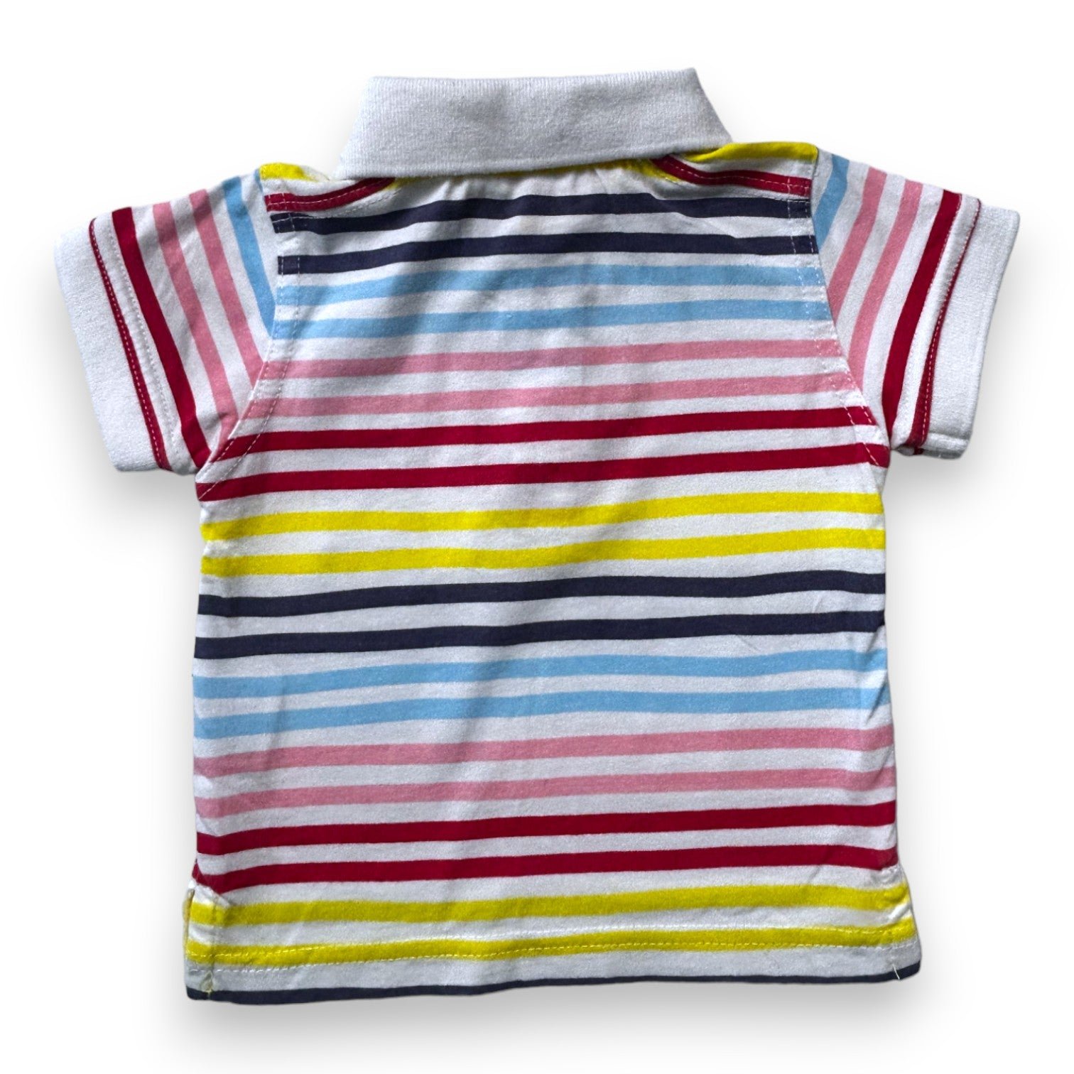 White Baby Polo - 3 months CADET ROUSSELLE - Seconde Main White