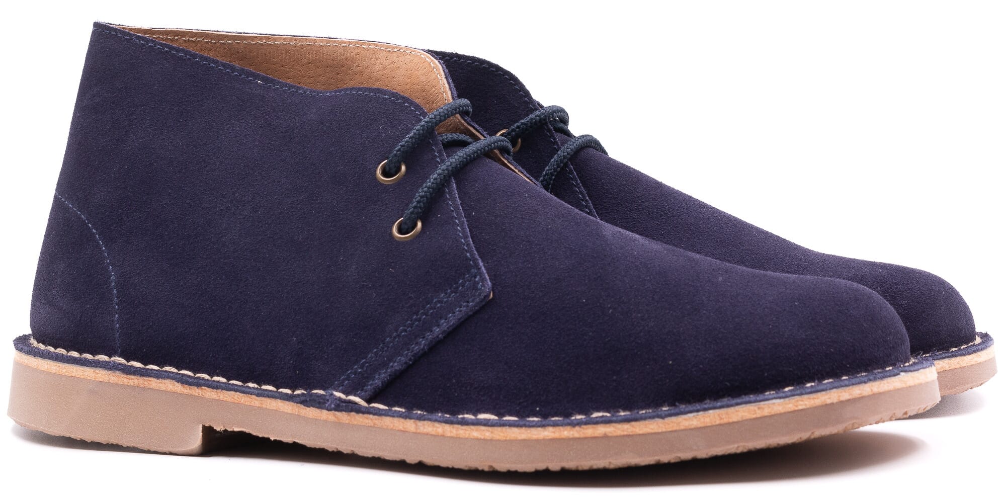 Desert boots en daim Boni & Sidonie Bleu
