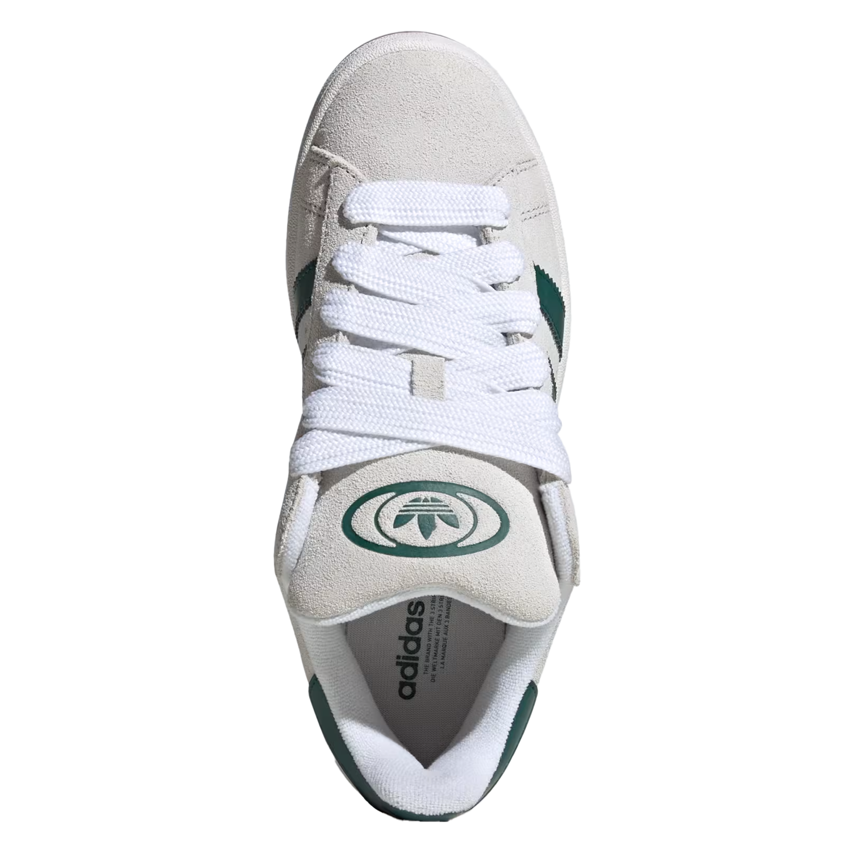 Baskets basses en cuir  ADIDAS Blanc