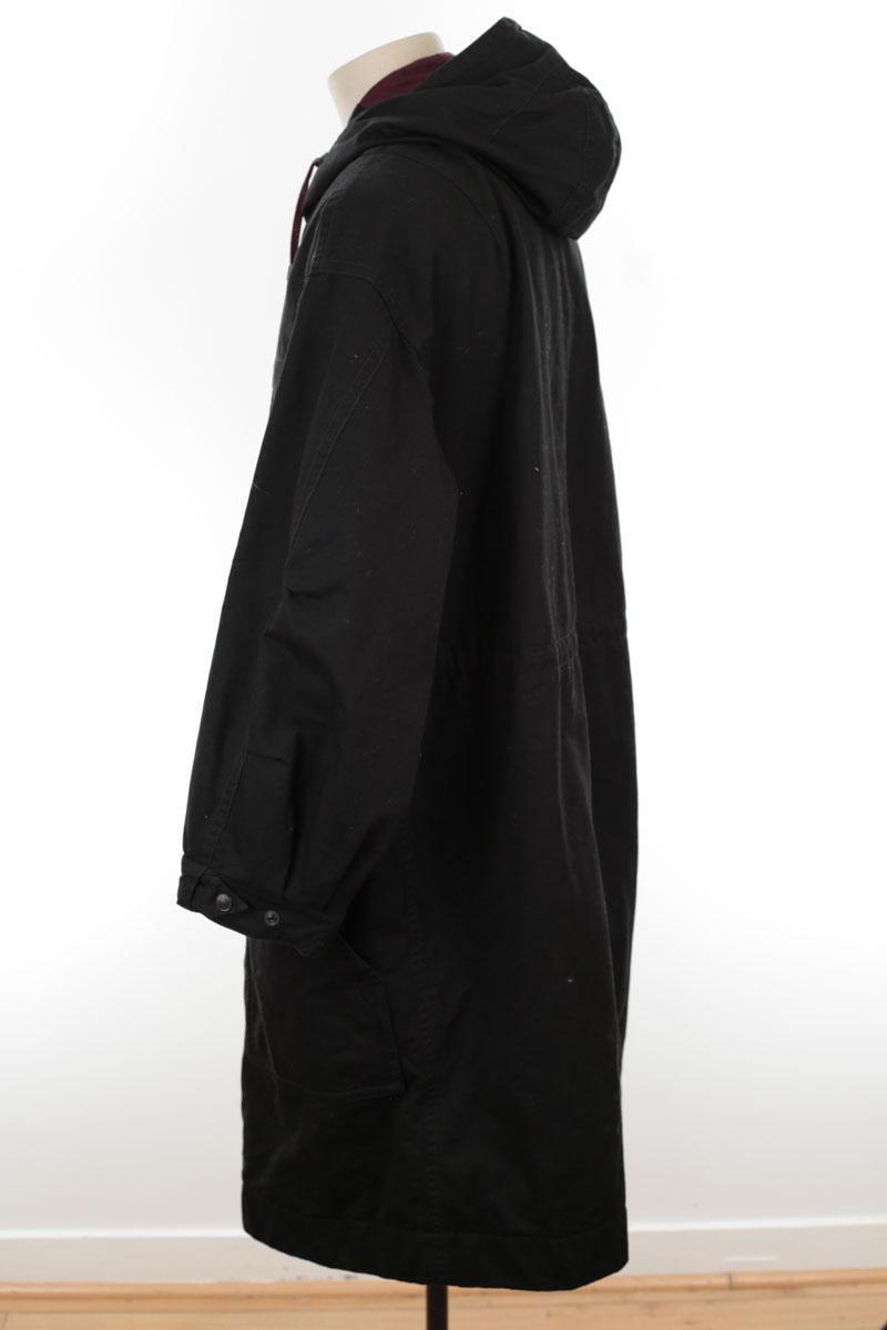 Cotton coat ISABEL MARANT - Seconde Main Black