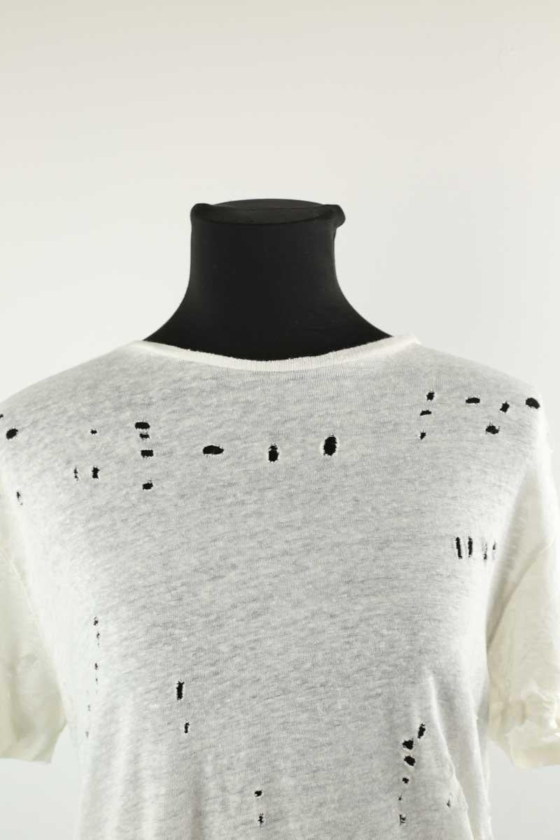 Cotton T-shirt IRO - Seconde Main White