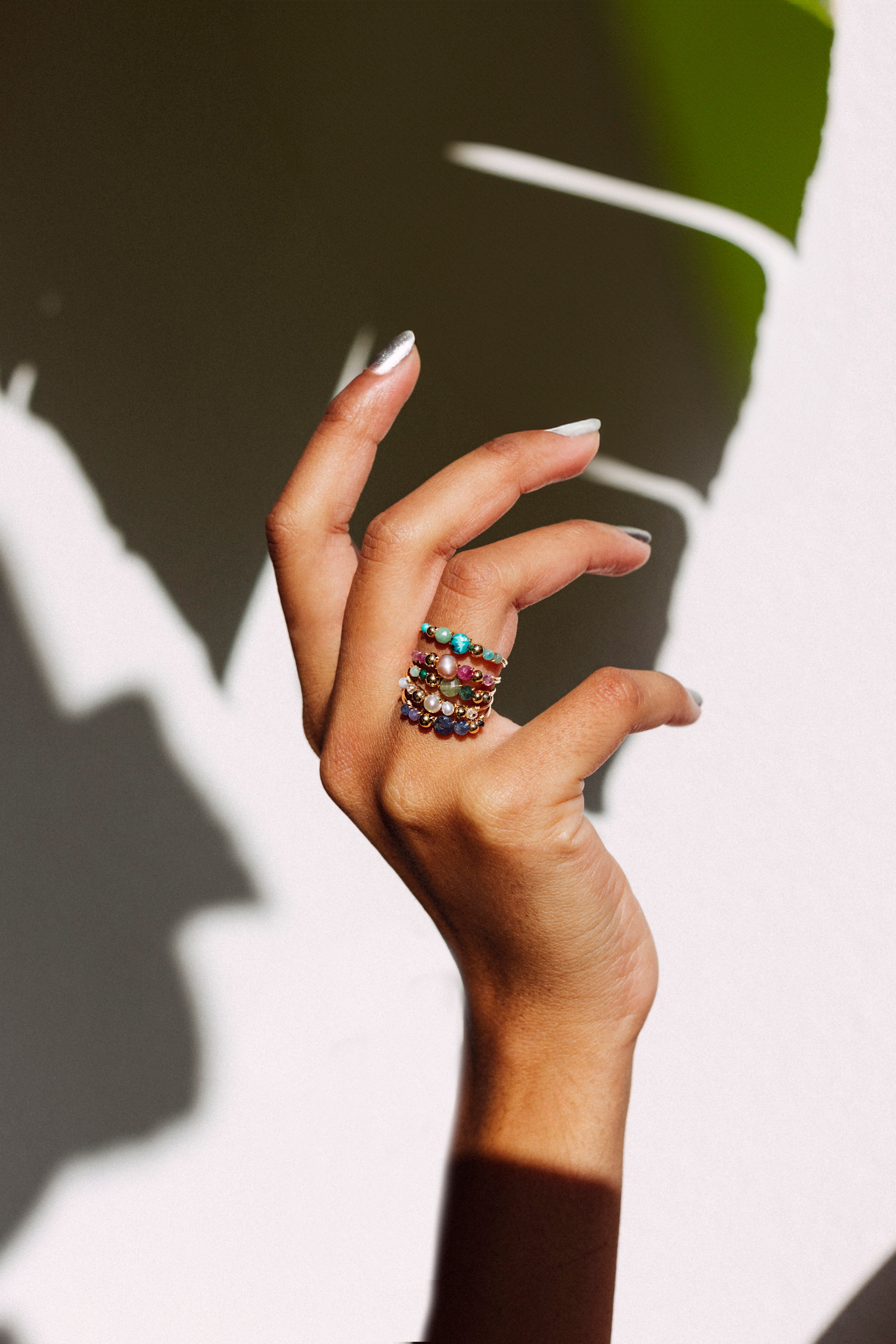 Venus Ring - Snow YAY Golden