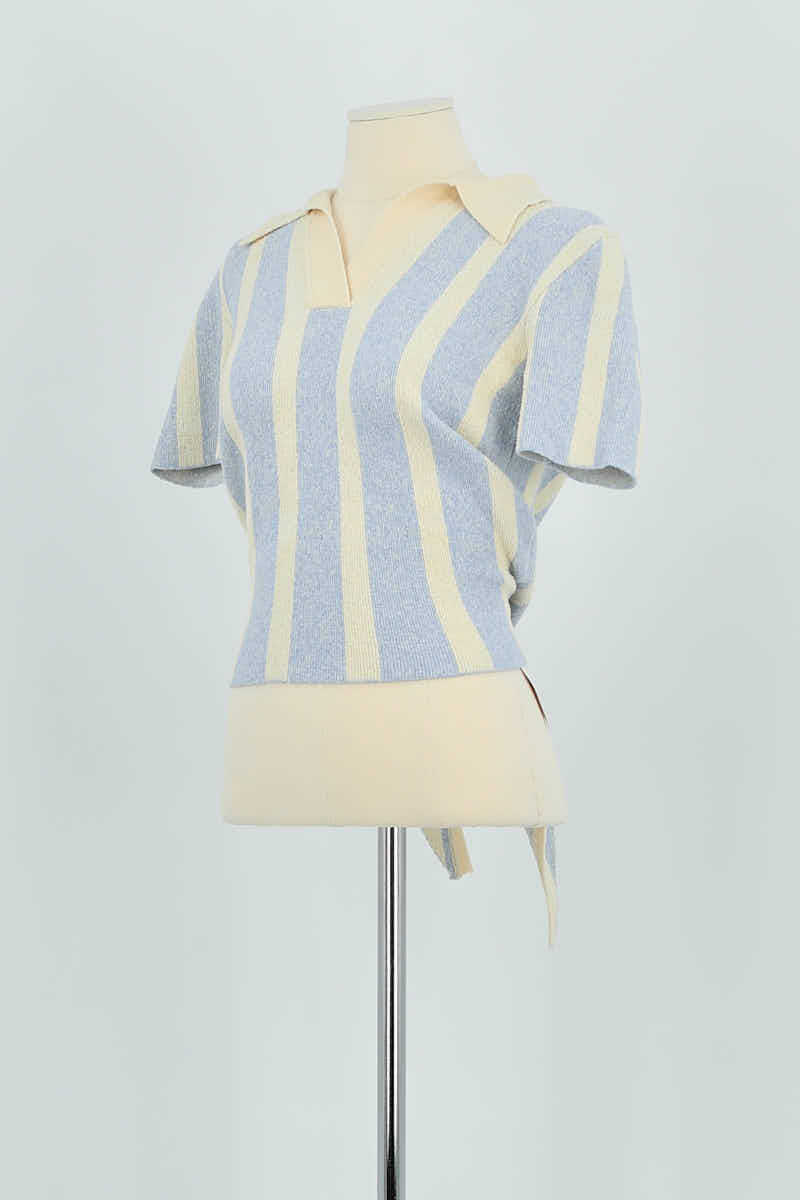 T-shirt JACQUEMUS- Seconde Main Blue