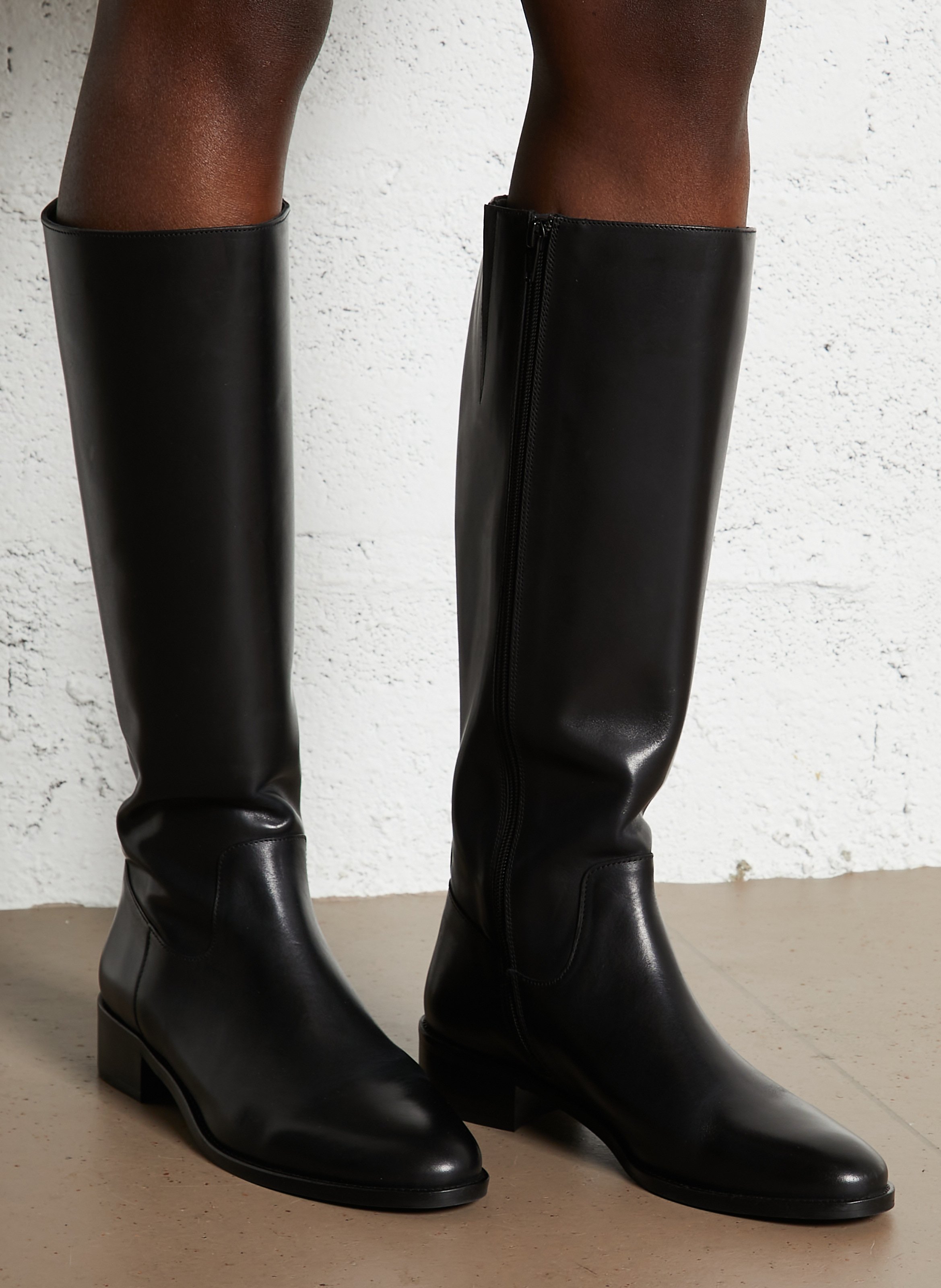 Ary leather boots BOCAGE Black