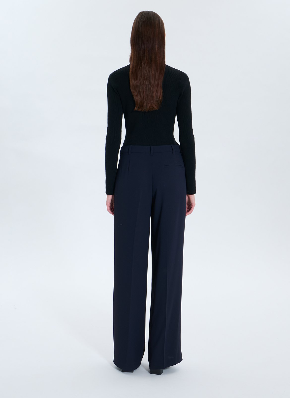 Wide pleated trousers  ZAPA Blue