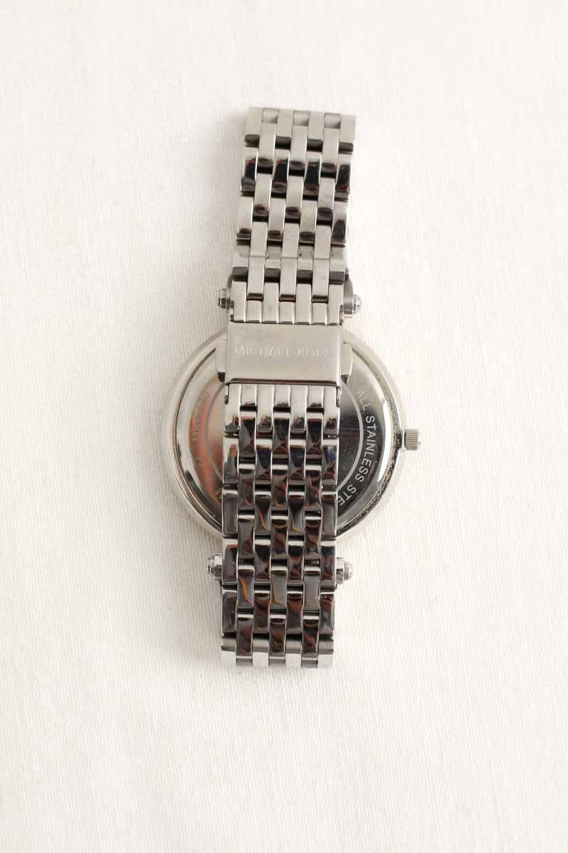 Auto-Illuminator resin watch MICHAEL KORS - Seconde main Silver