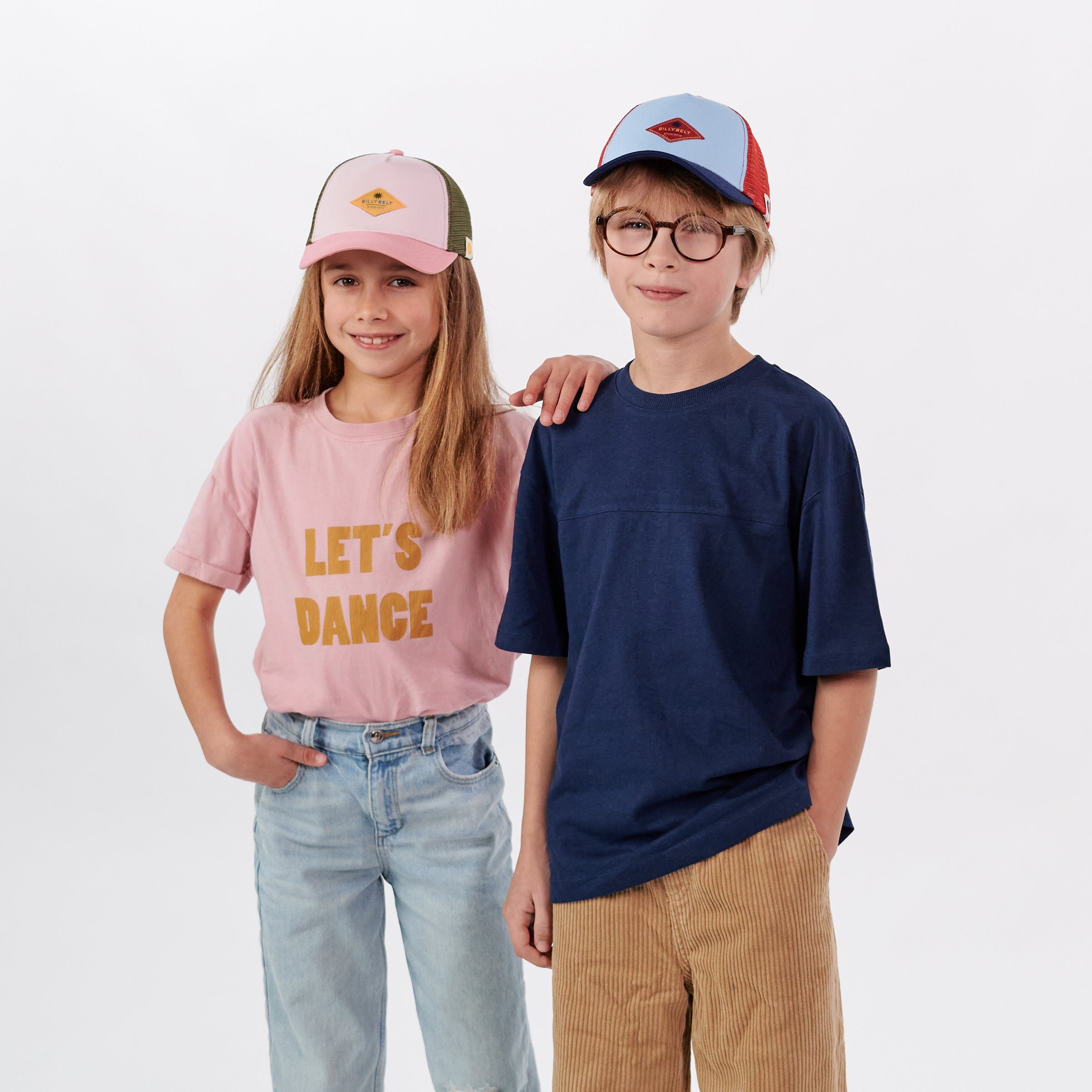 Casquette en coton trucker BILLYBELT Pink