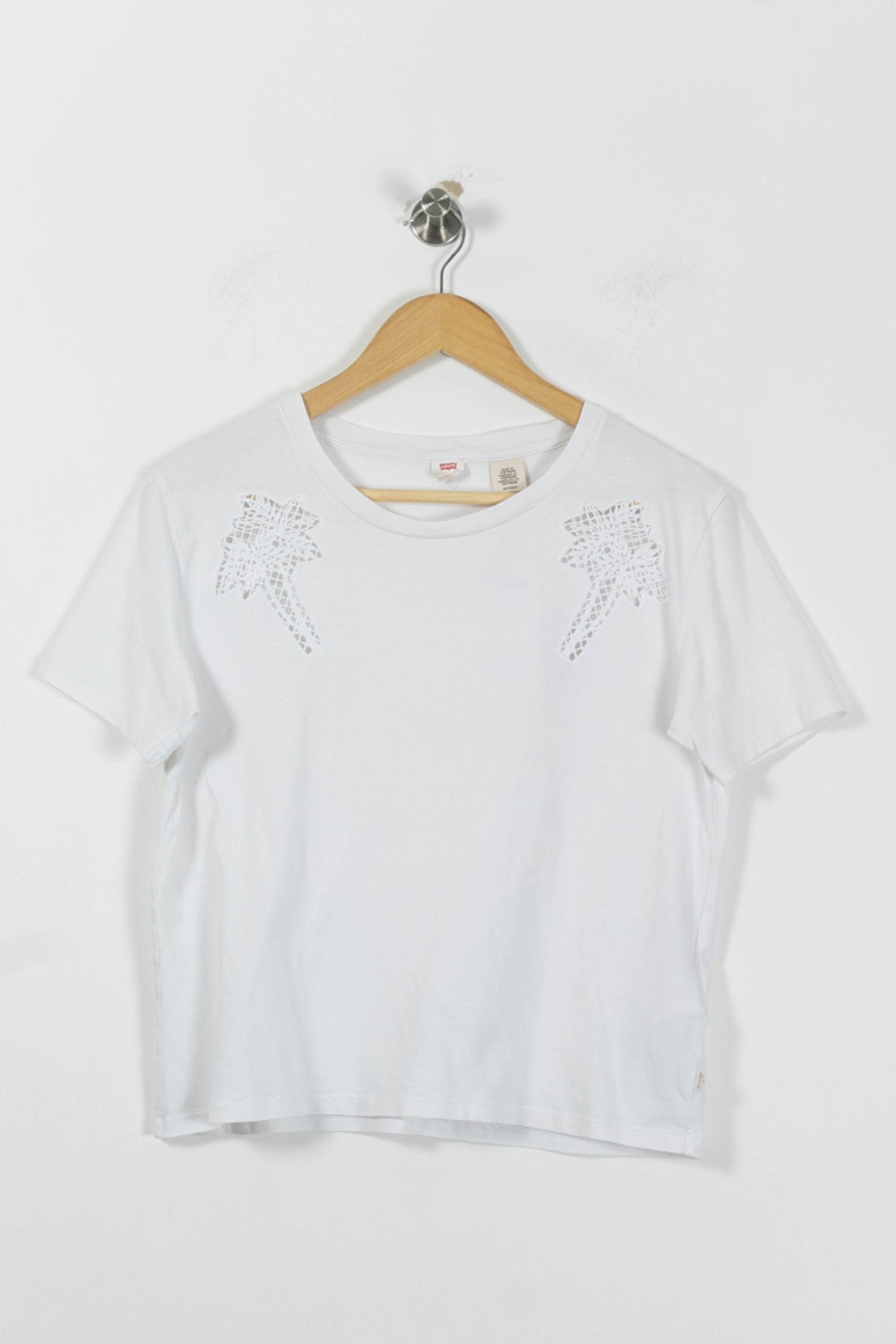 Tommy Badge T-shirt LEVI'S - Seconde main White