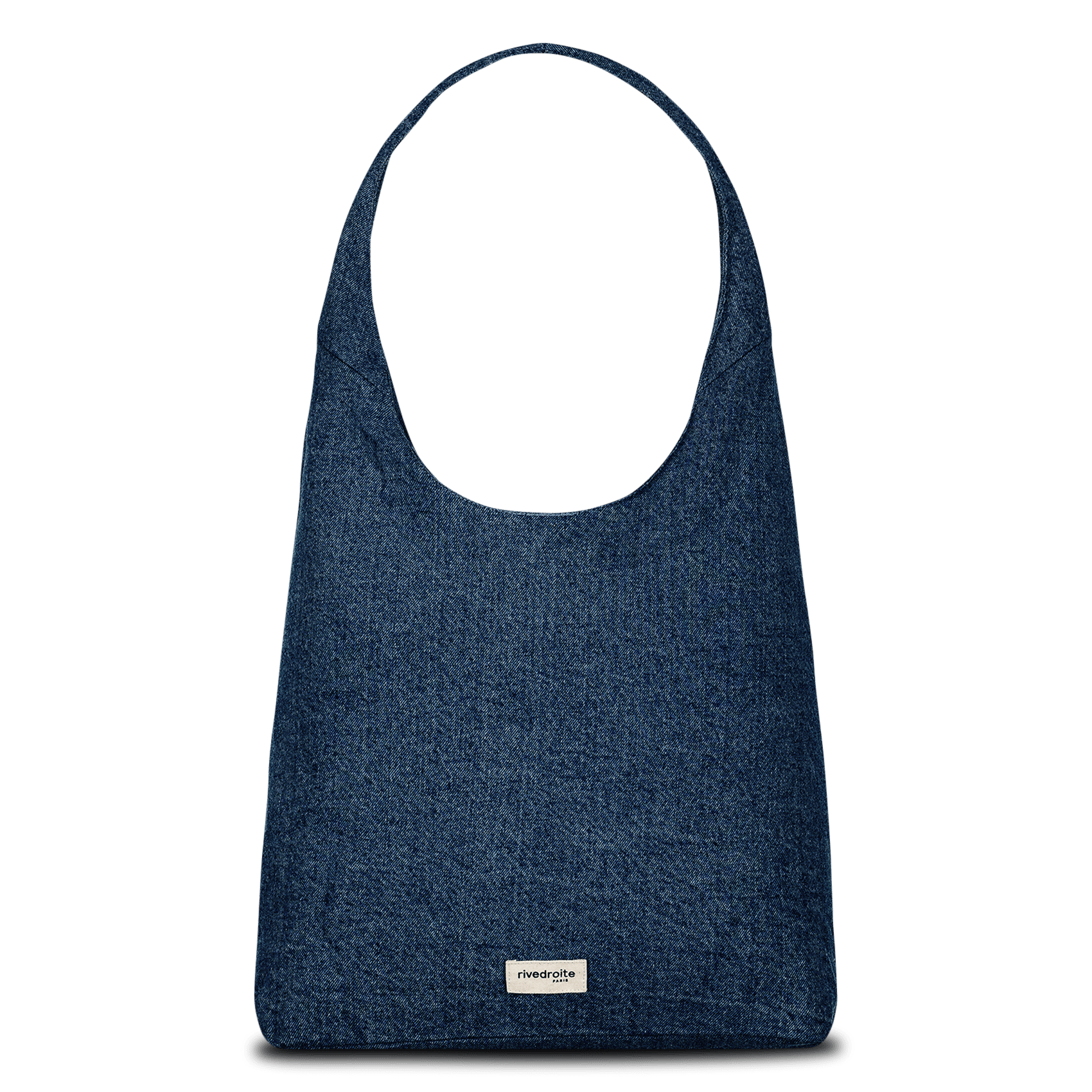 Shoulder bag in blended recycled cotton RIVEDROITE PARIS