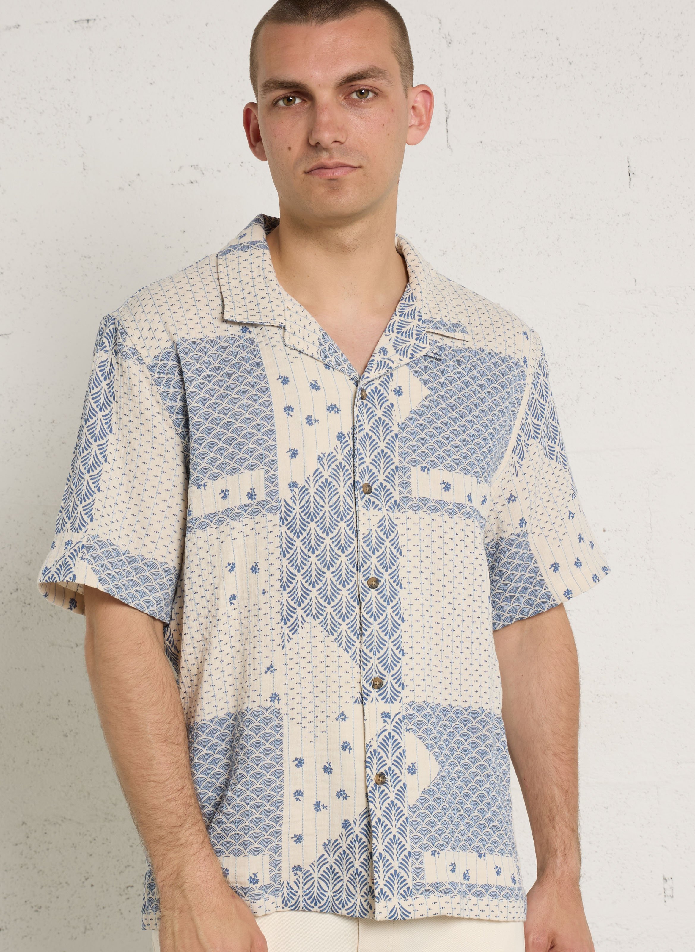 Cibelle printed shirt PEPE JEANS Blue