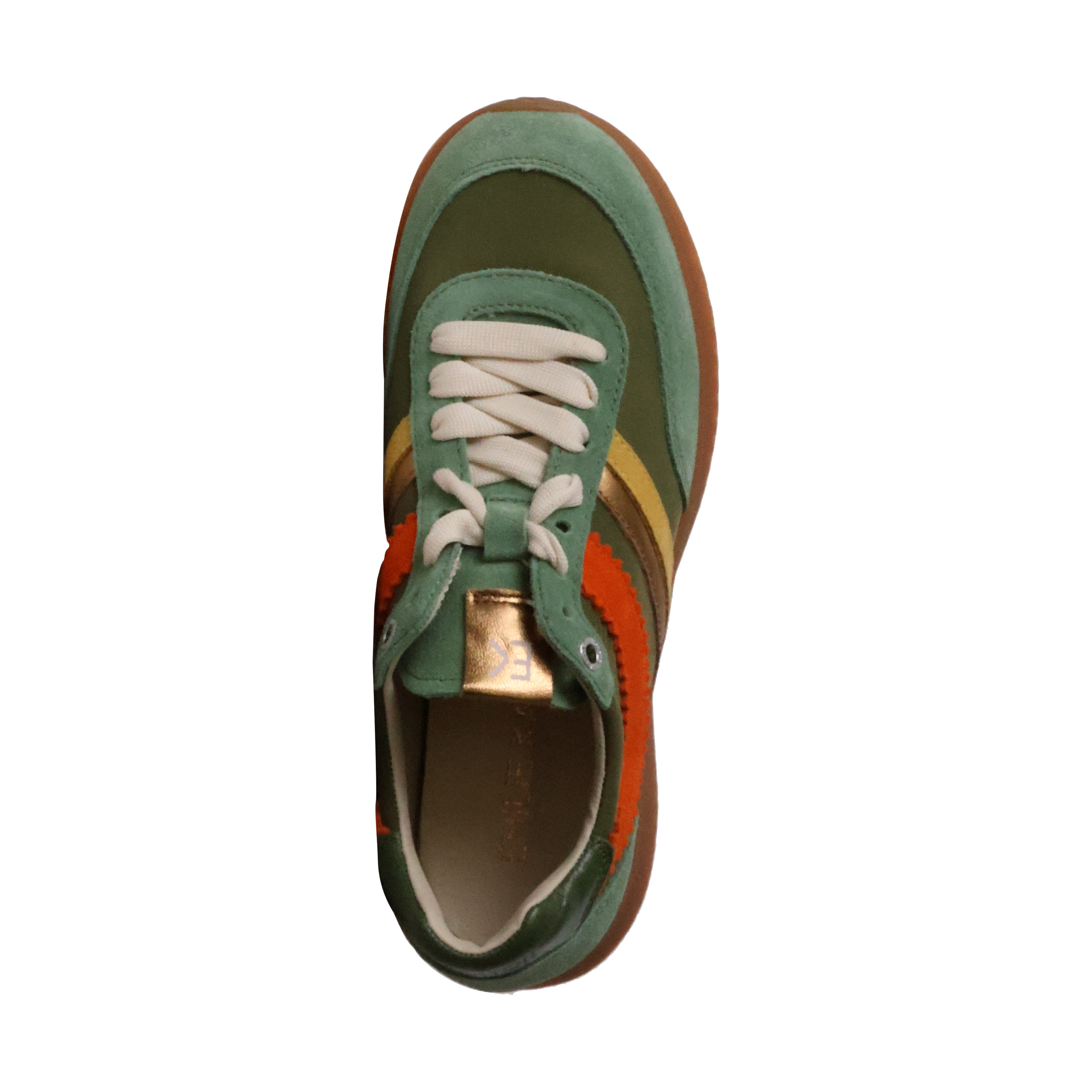 Arrietty leather sneakers EMILIE KARSTON Green
