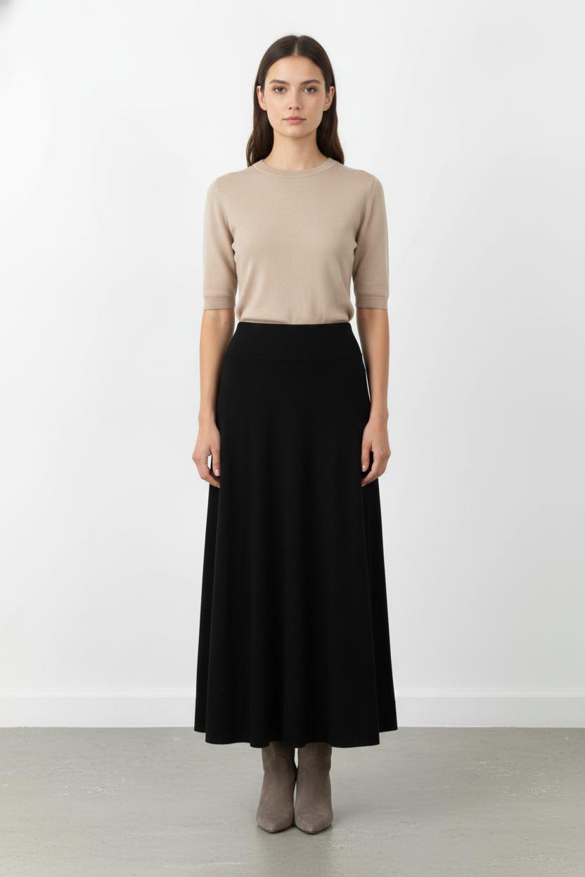 Long skirt LAURENCE BRAS - Seconde Main Black