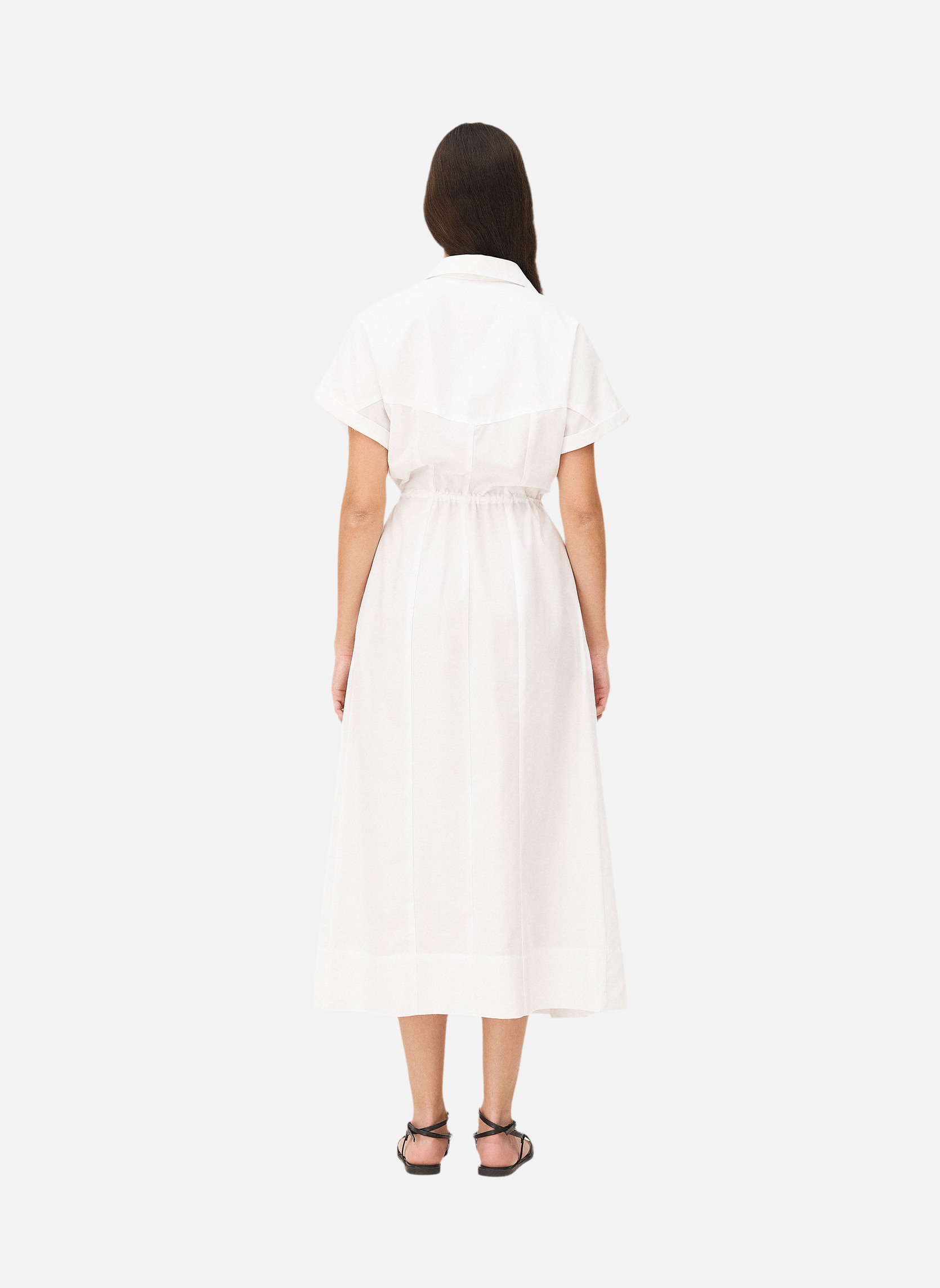 Shirt dress Noyoco White