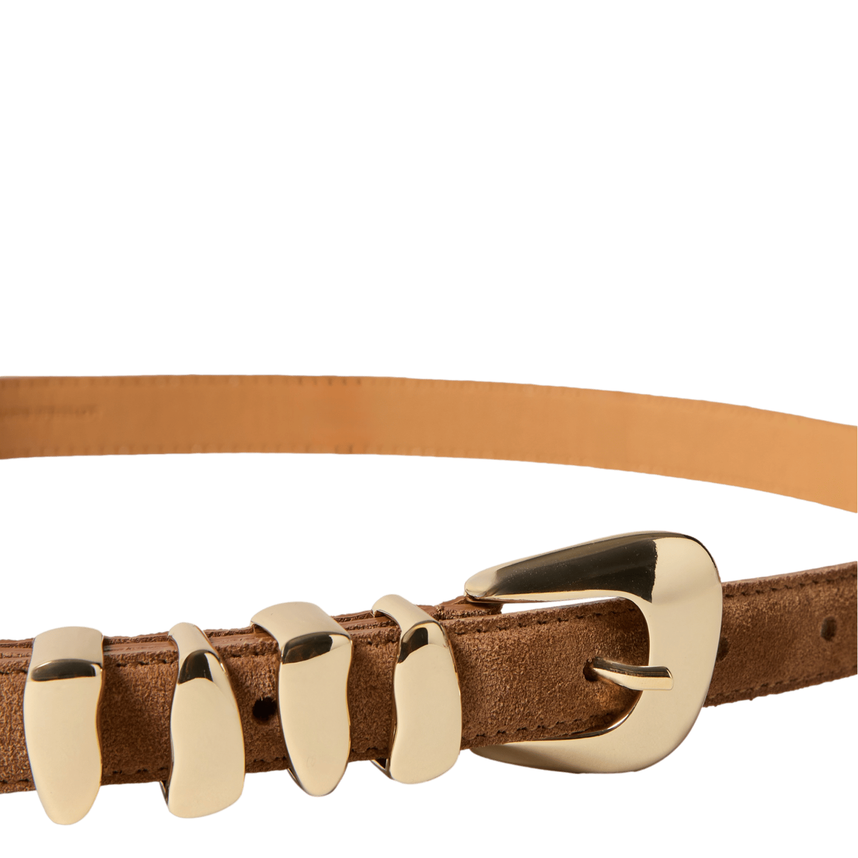 Ceinture en cuir CLAUDIE PIERLOT Beige