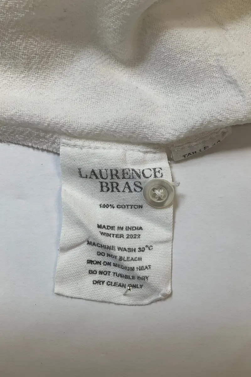 Blouse LAURENCE BRAS - Seconde Main White