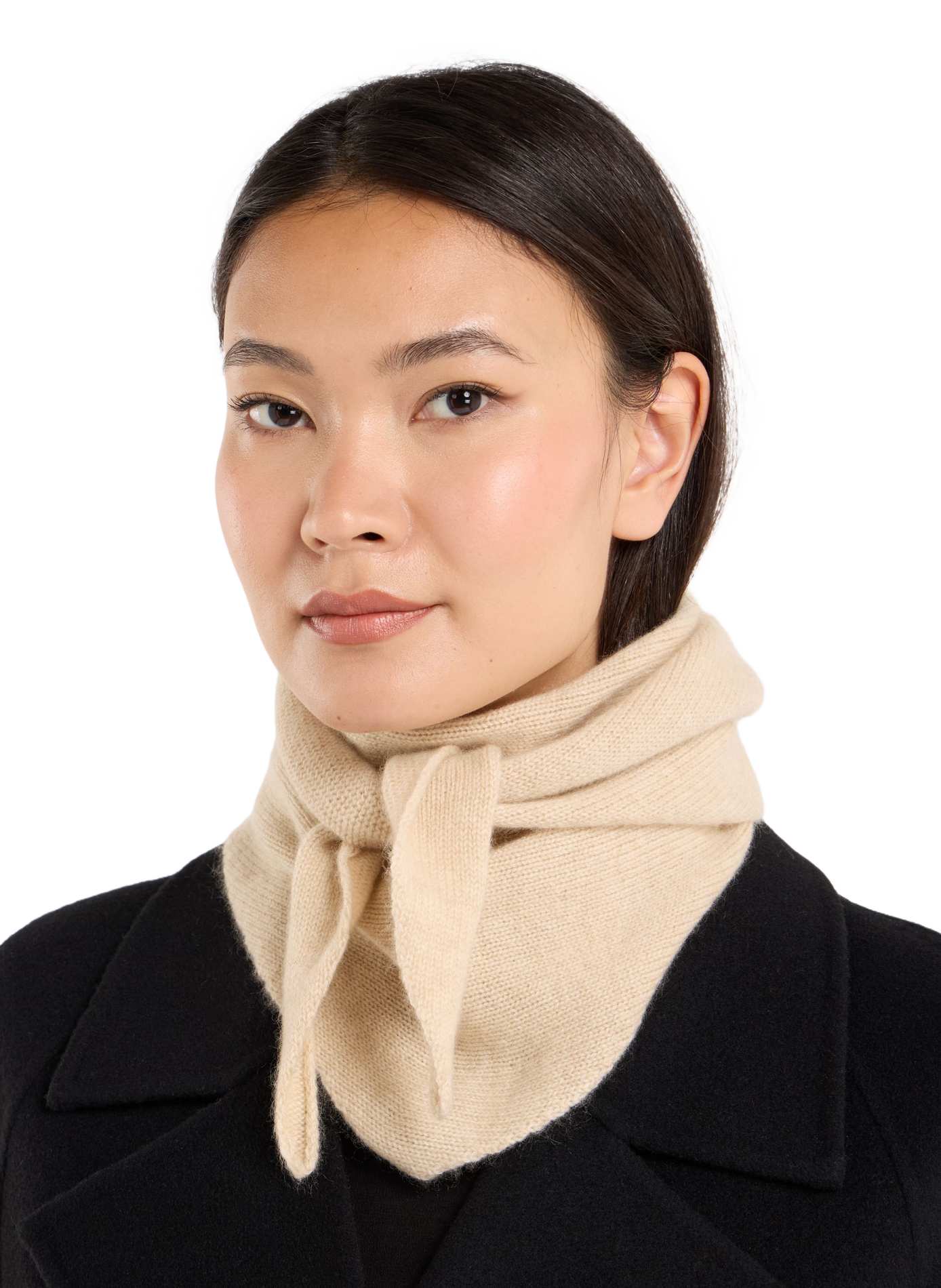 Knitted scarf SAISON 1865 Beige