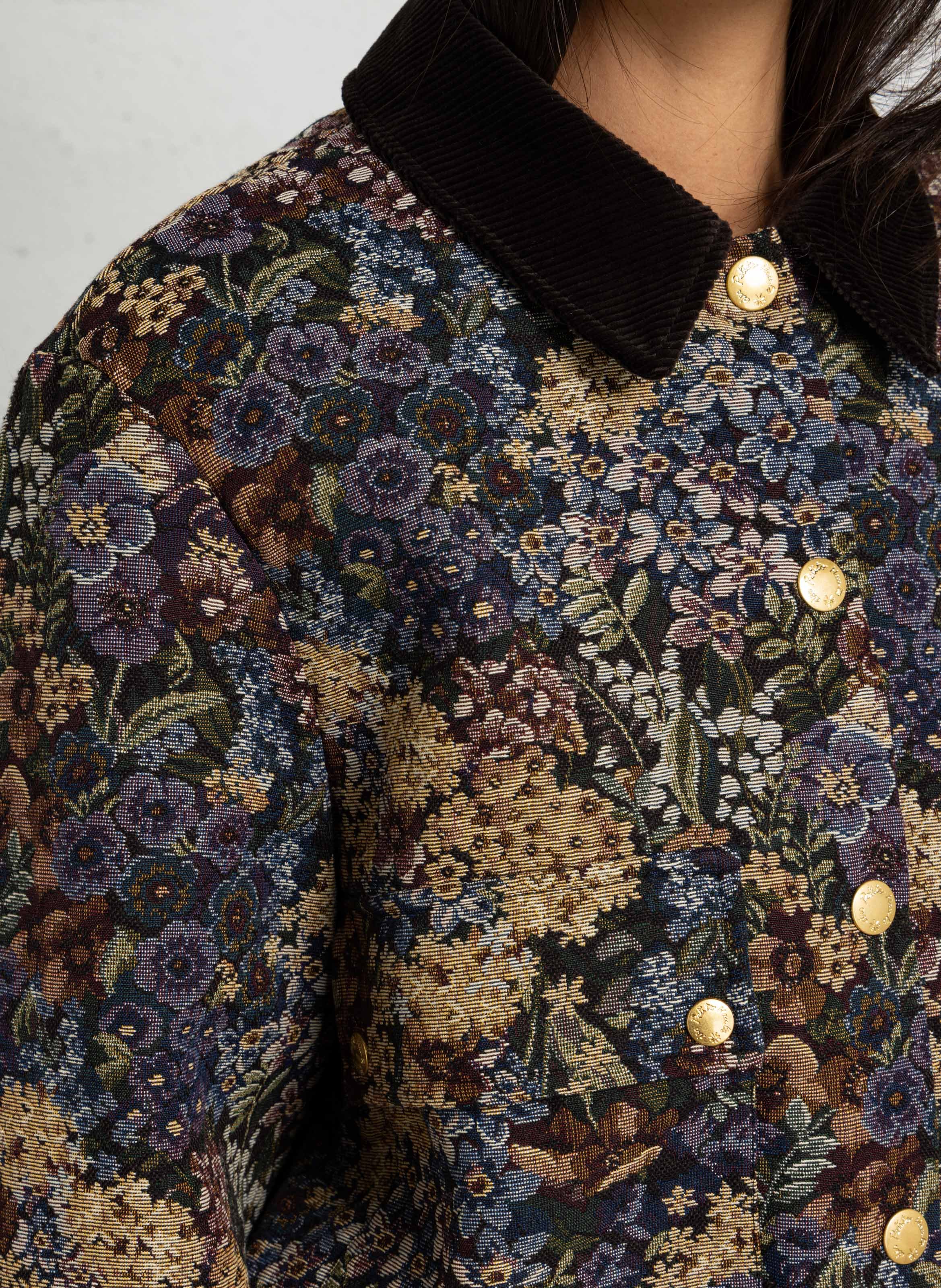 Jacquard-jasje DES PETITS HAUTS Veelkleurig