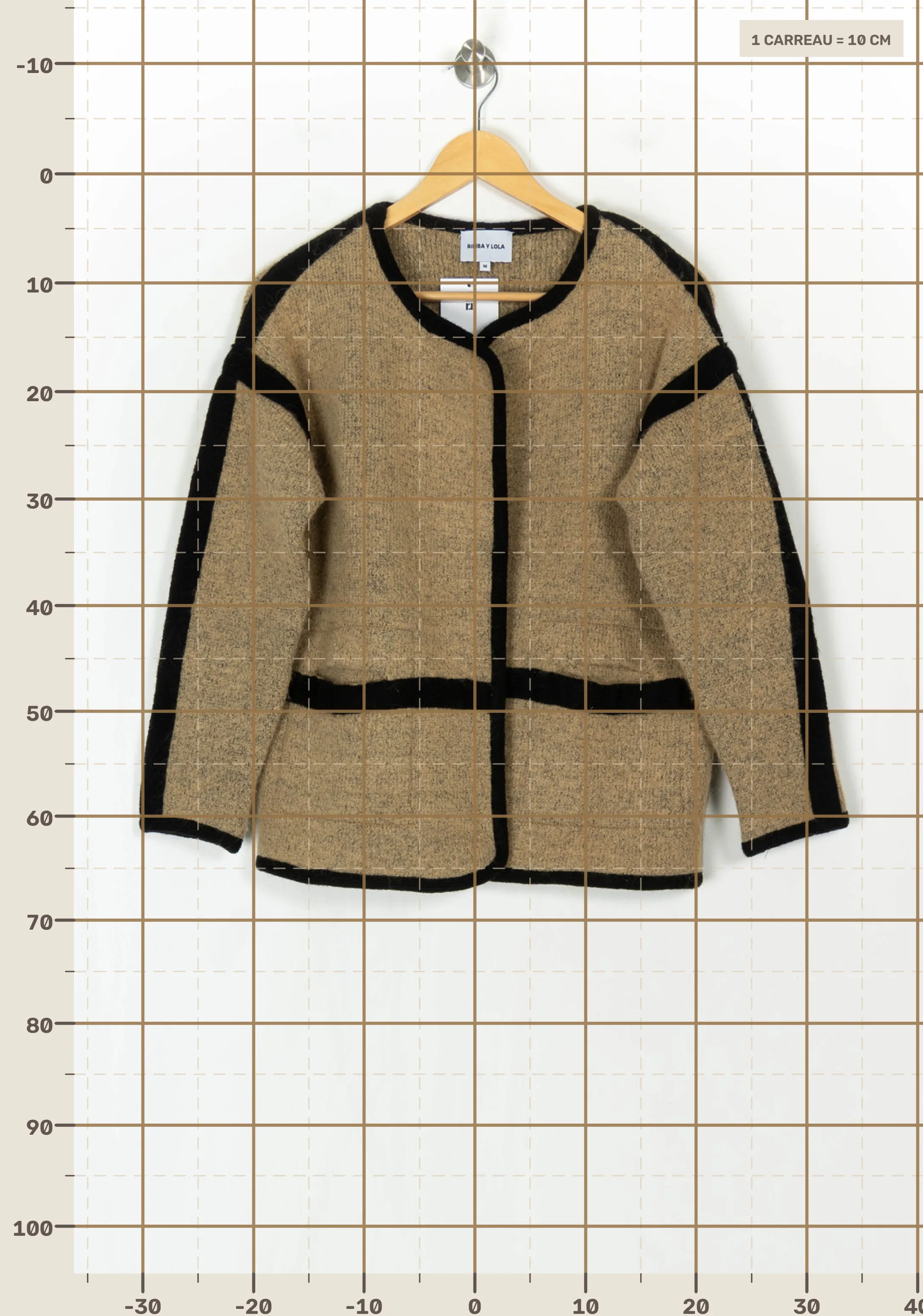 Jacket BIMBA Y LOLA - Seconde main Beige