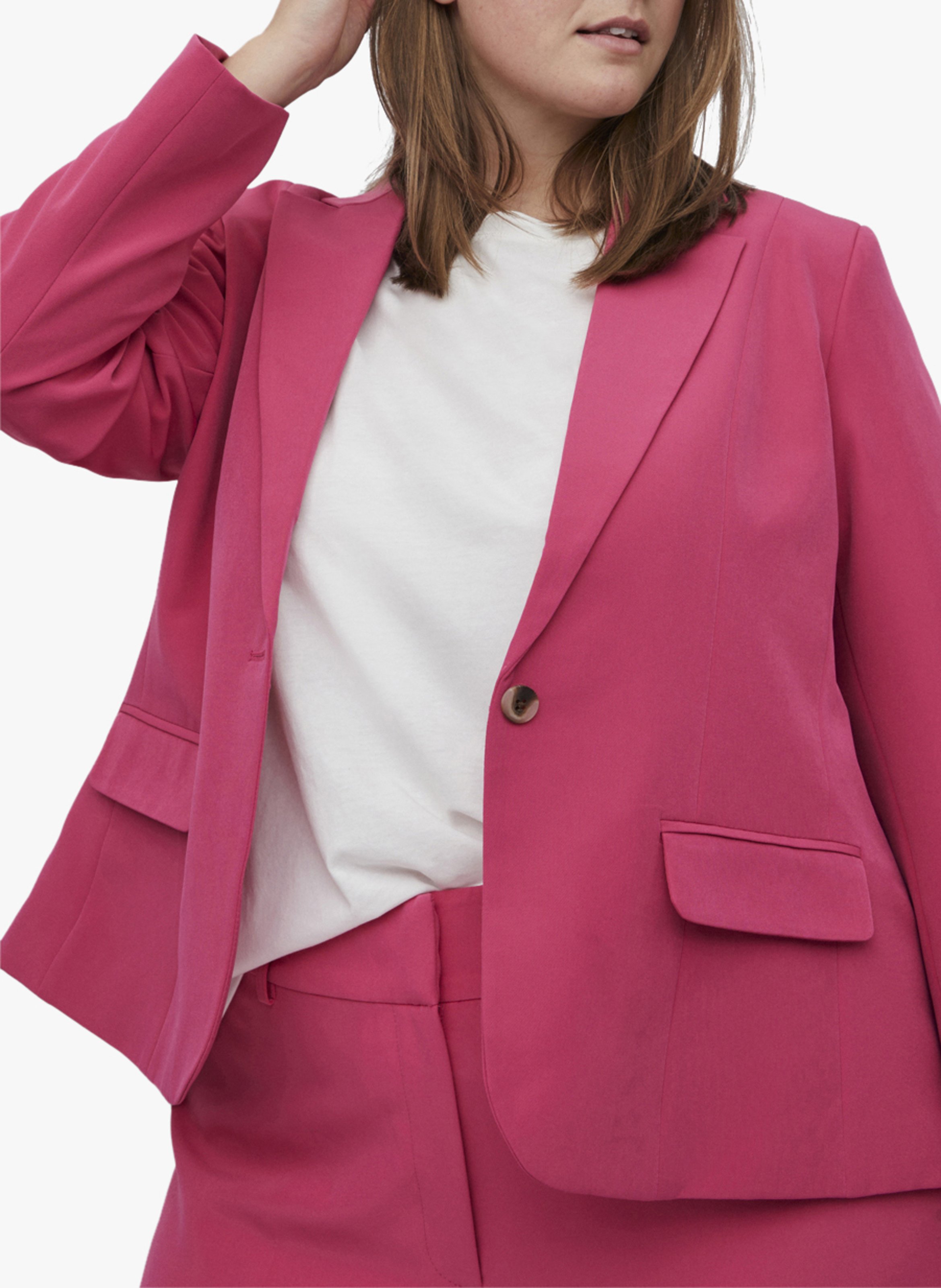 Veste de tailleur cintrée EVOKED Rose