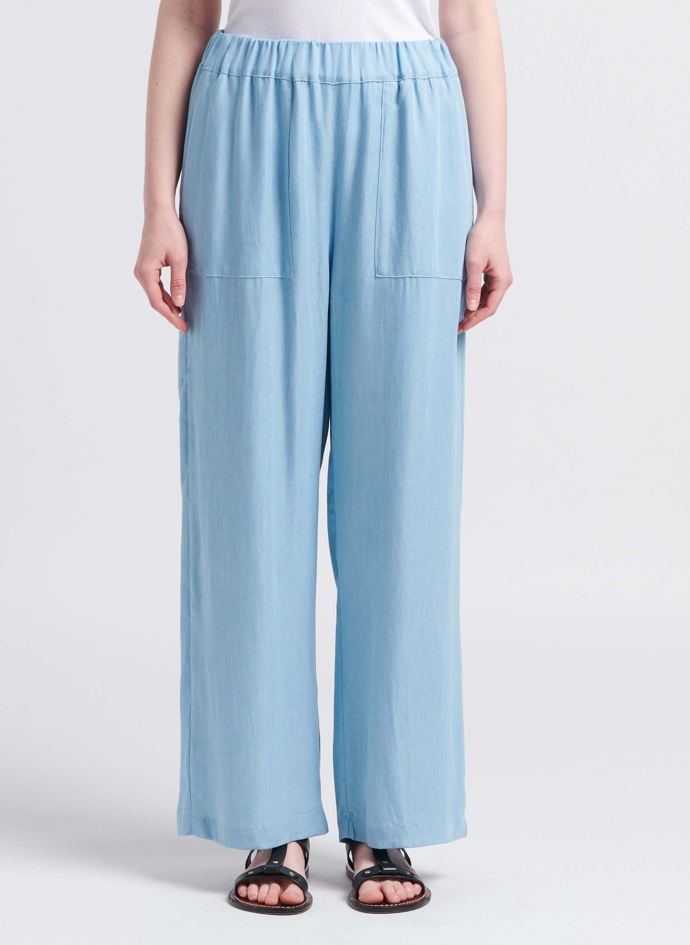 Weite Hose RITA ROW Blau