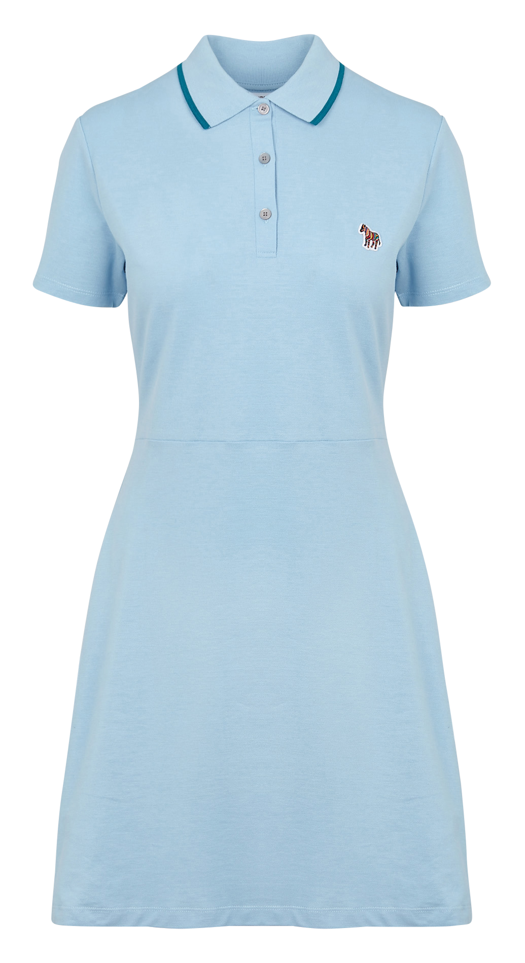 Short cotton polo dress PAUL SMITH Blue