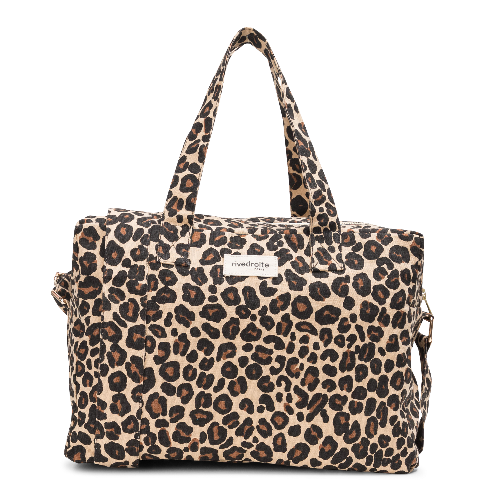 Denim tote bag RIVEDROITE PARIS Beige