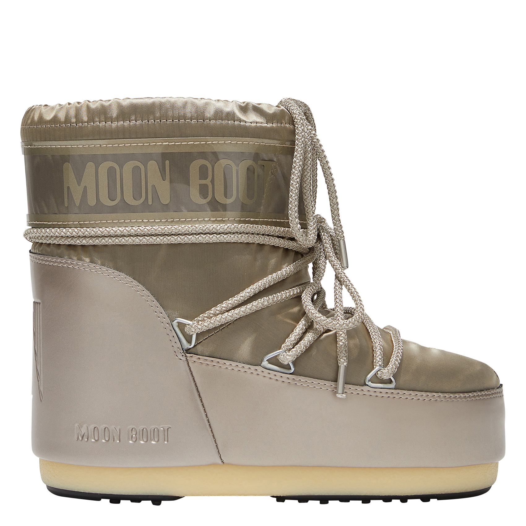 Bottines à lacets métallisées MOON BOOT