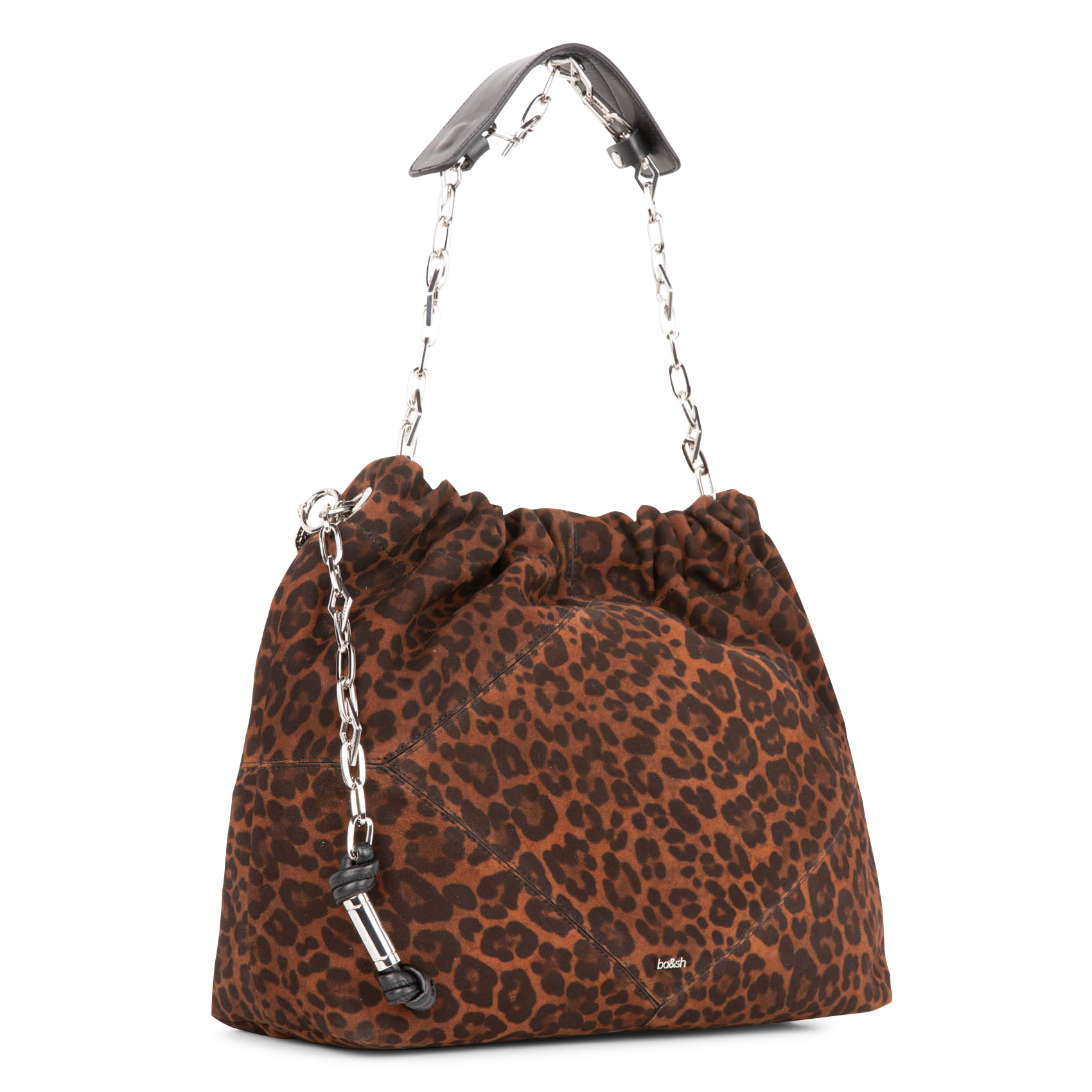 Sac tote rectangulaire BA&SH Marron