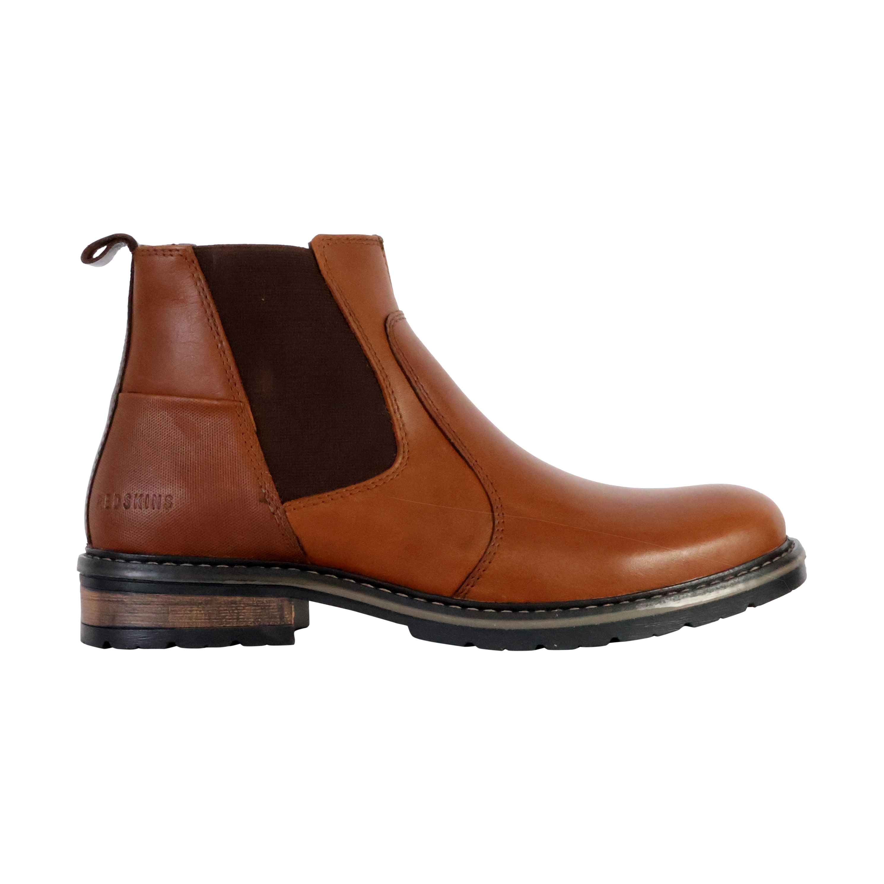 Bianca leather ankle boots REDSKINS Brown