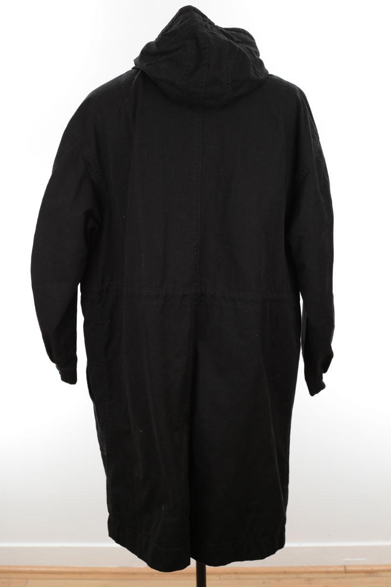 Cotton coat ISABEL MARANT - Seconde Main Black